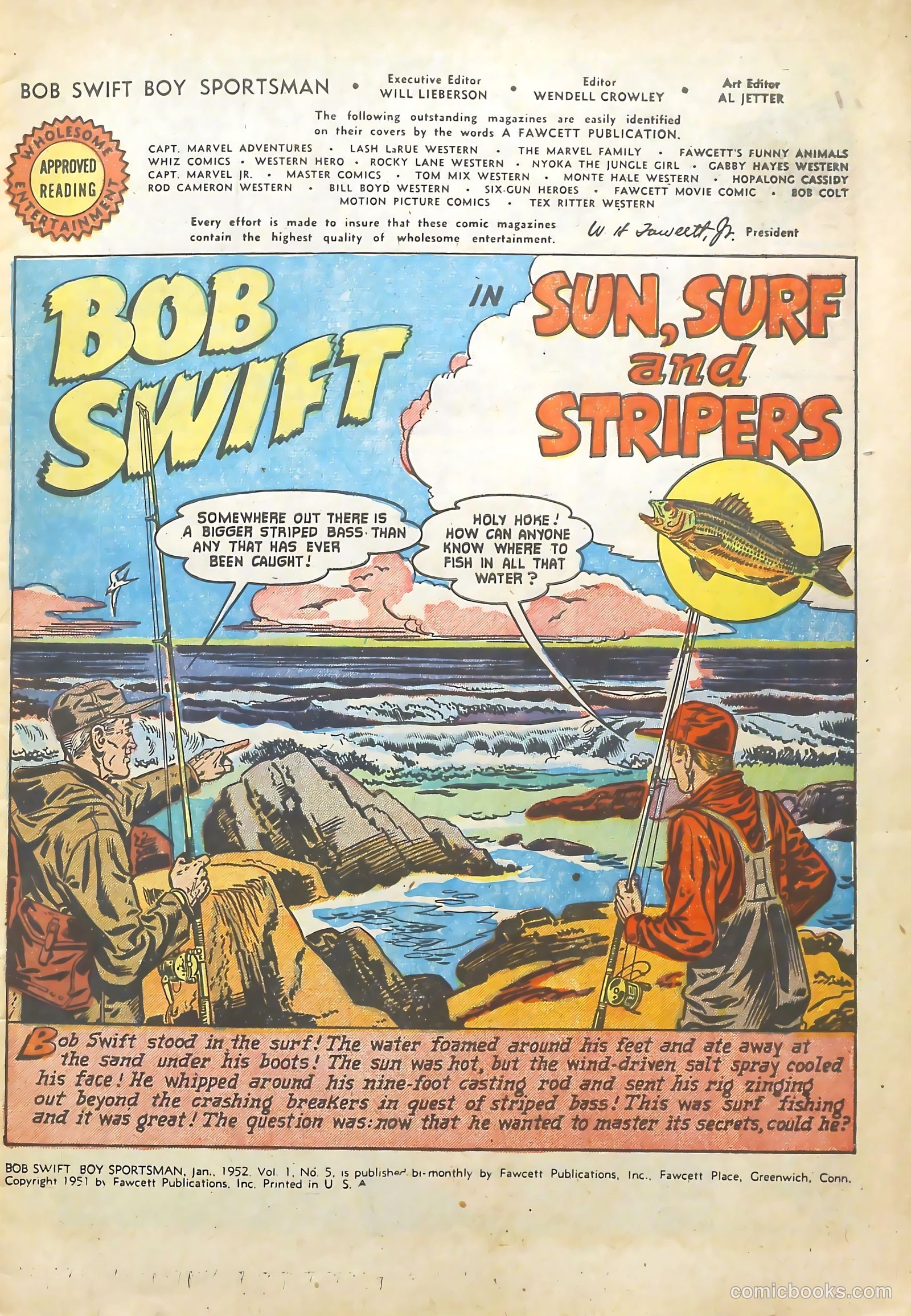 Bob Swift #5 (1951) — page 3 of 37