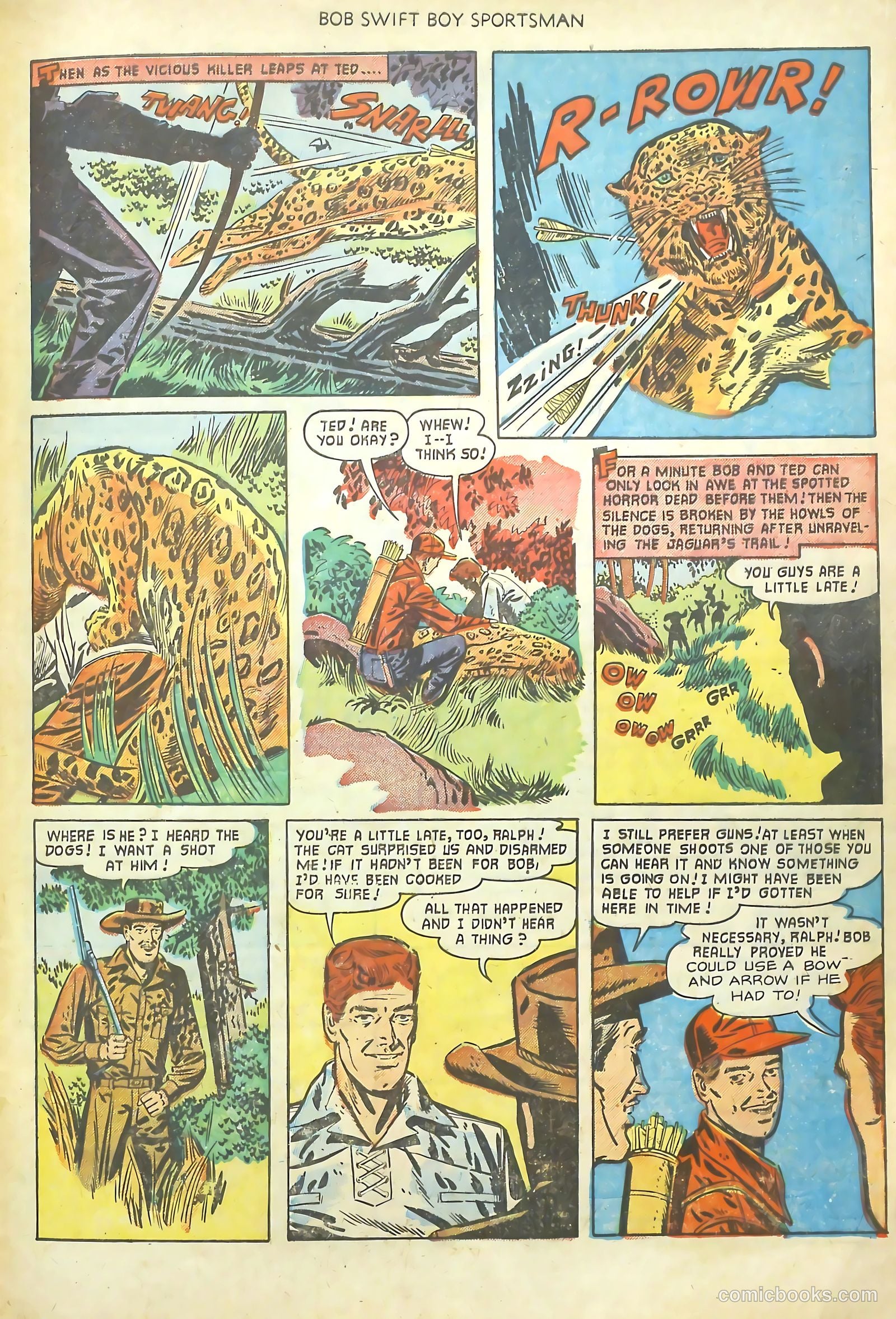 Bob Swift #5 (1951) — page 34 of 37