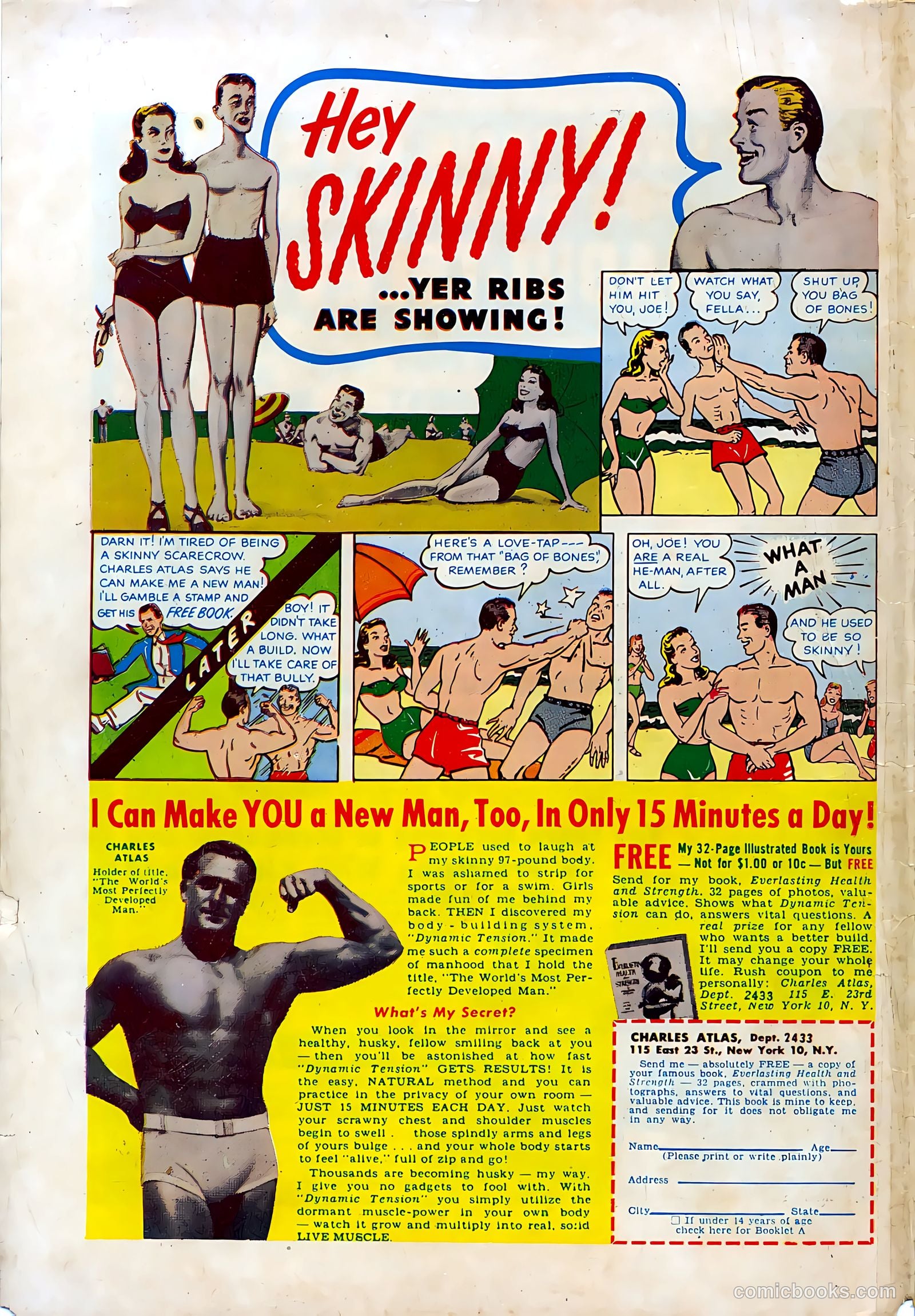 Headline Comics #58 (1949) — page 37 of 37