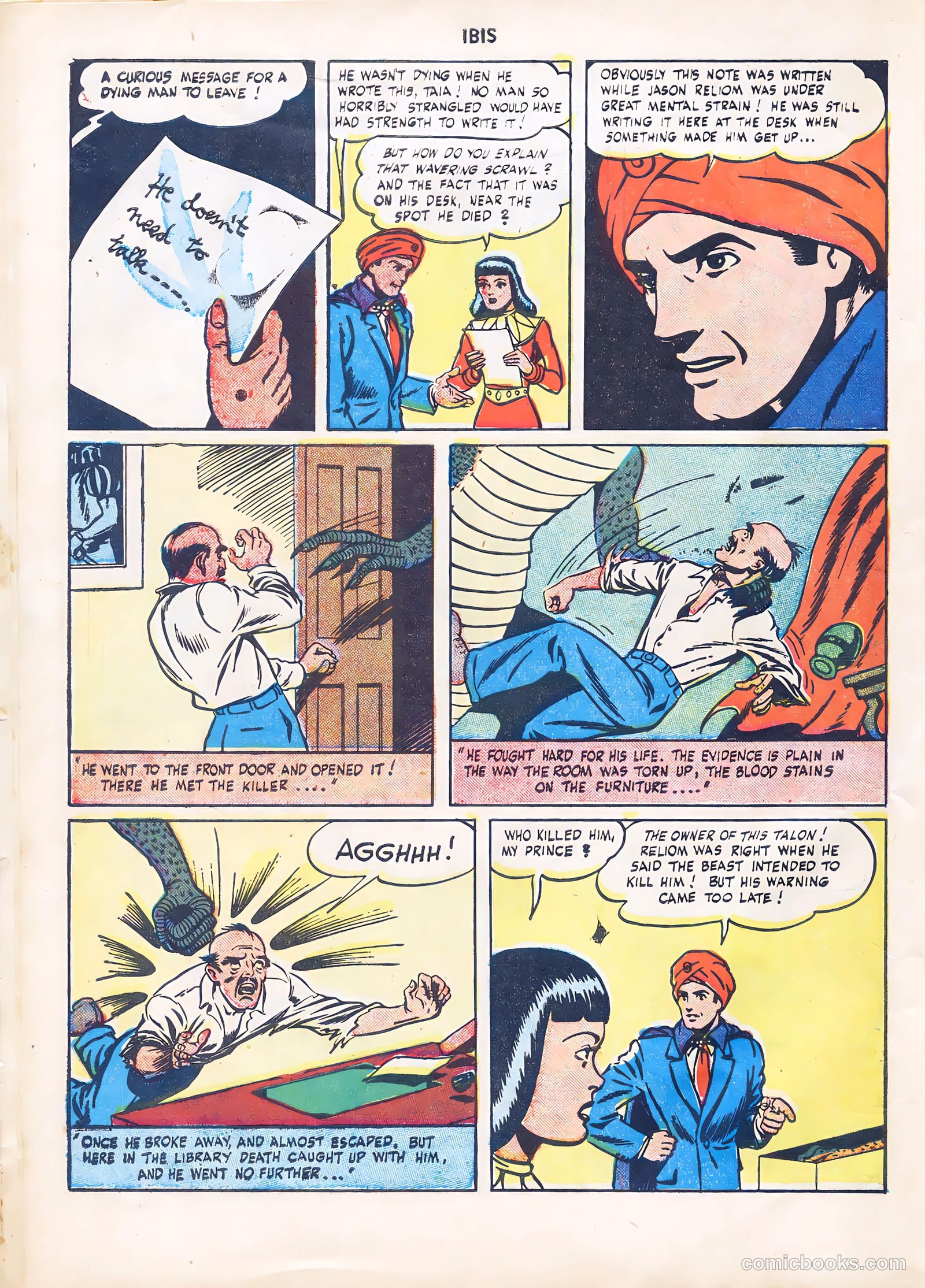 Ibis the Invincible #5 (1948) — page 32 of 52