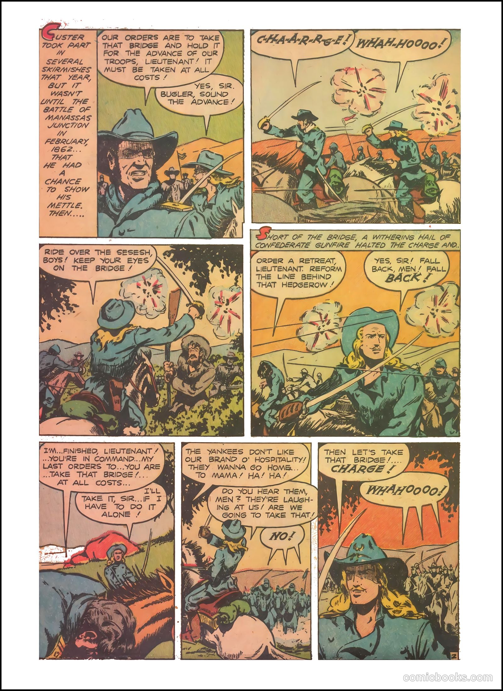 Custer's Last Fight #nn (1950) — page 4 of 36