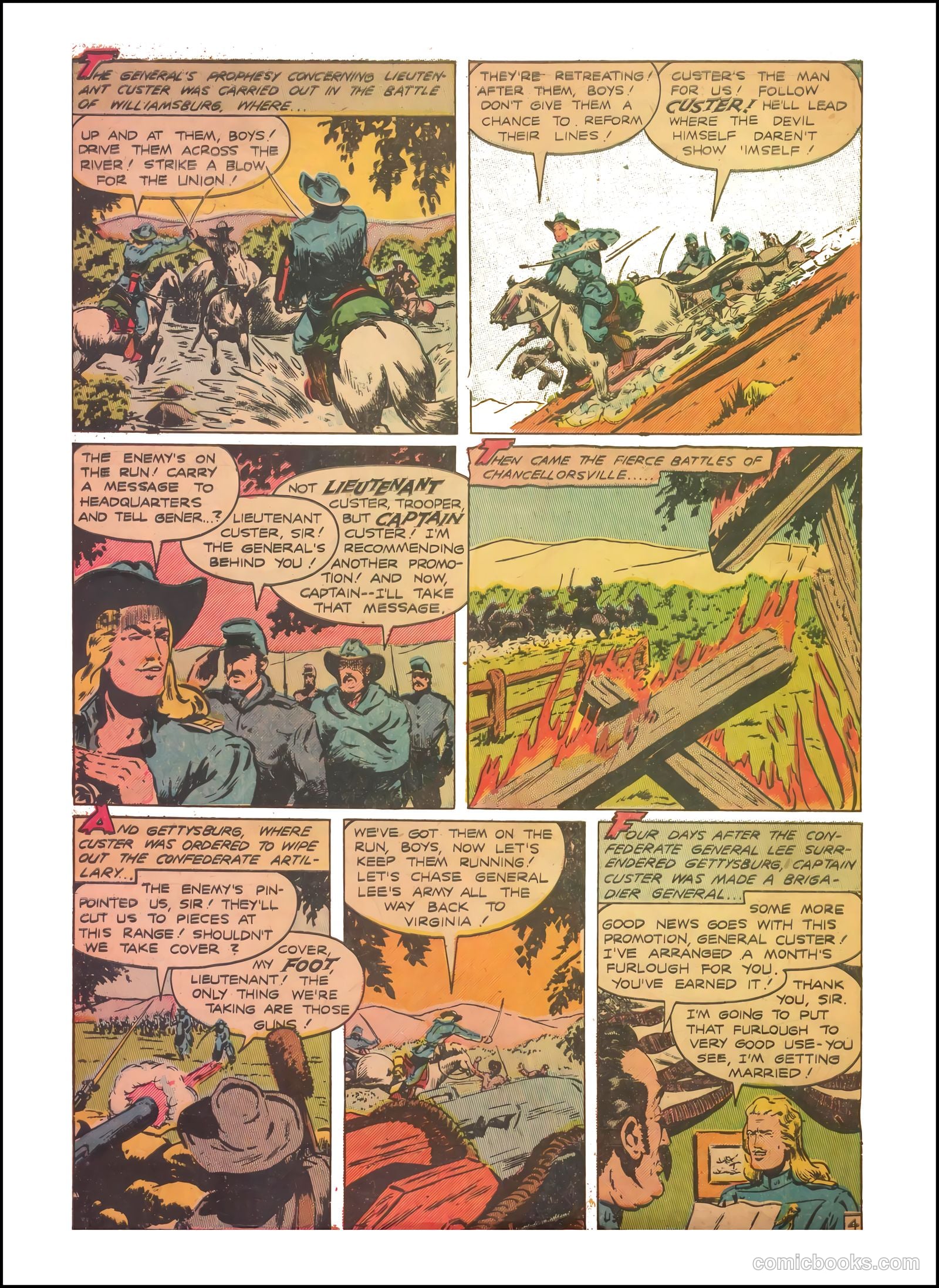 Custer's Last Fight #nn (1950) — page 6 of 36