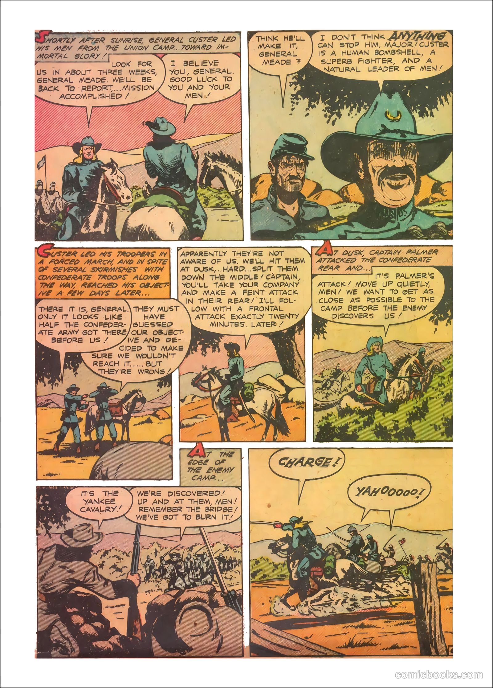 Custer's Last Fight #nn (1950) — page 8 of 36