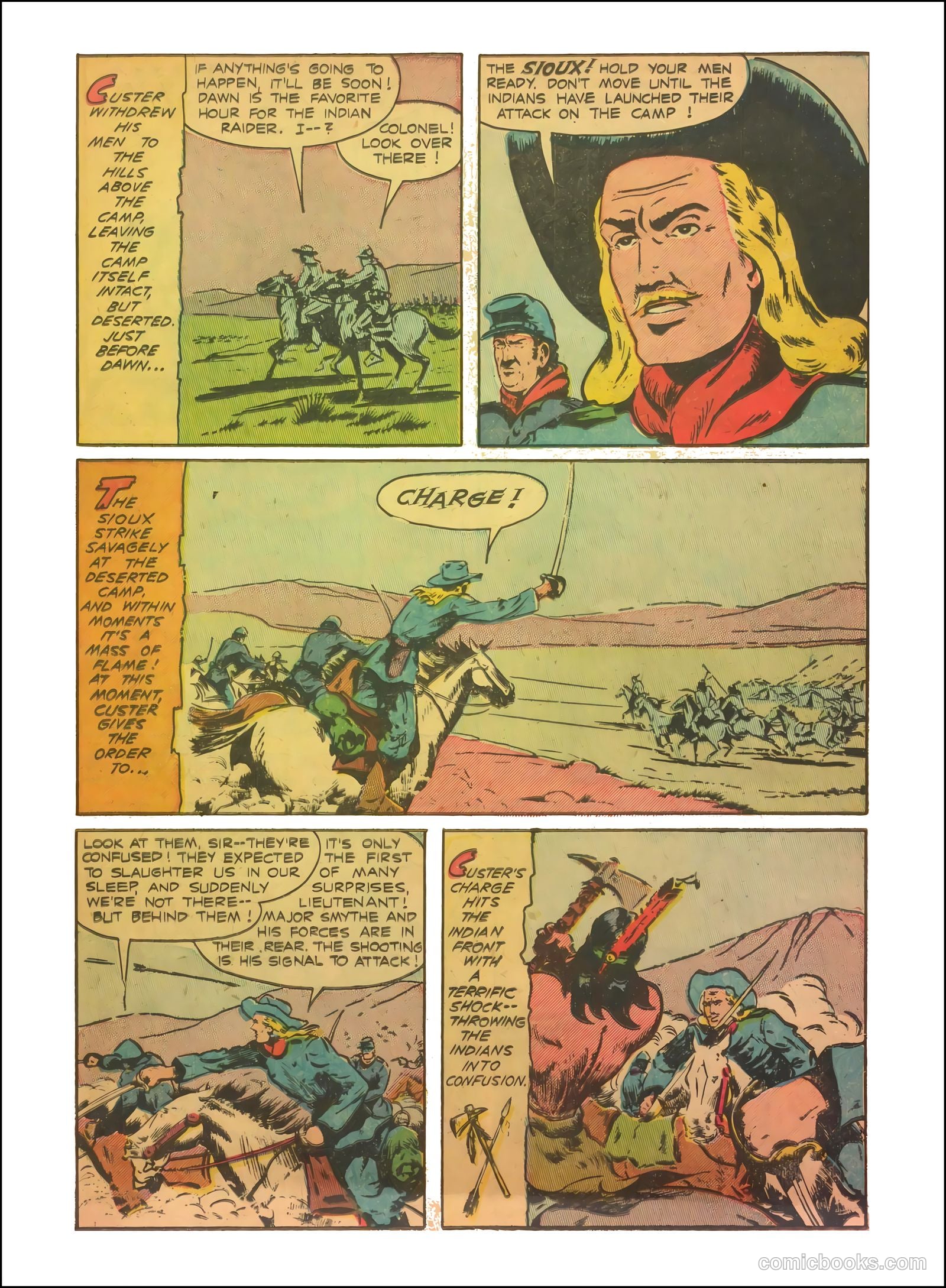 Custer's Last Fight #nn (1950) — page 15 of 36