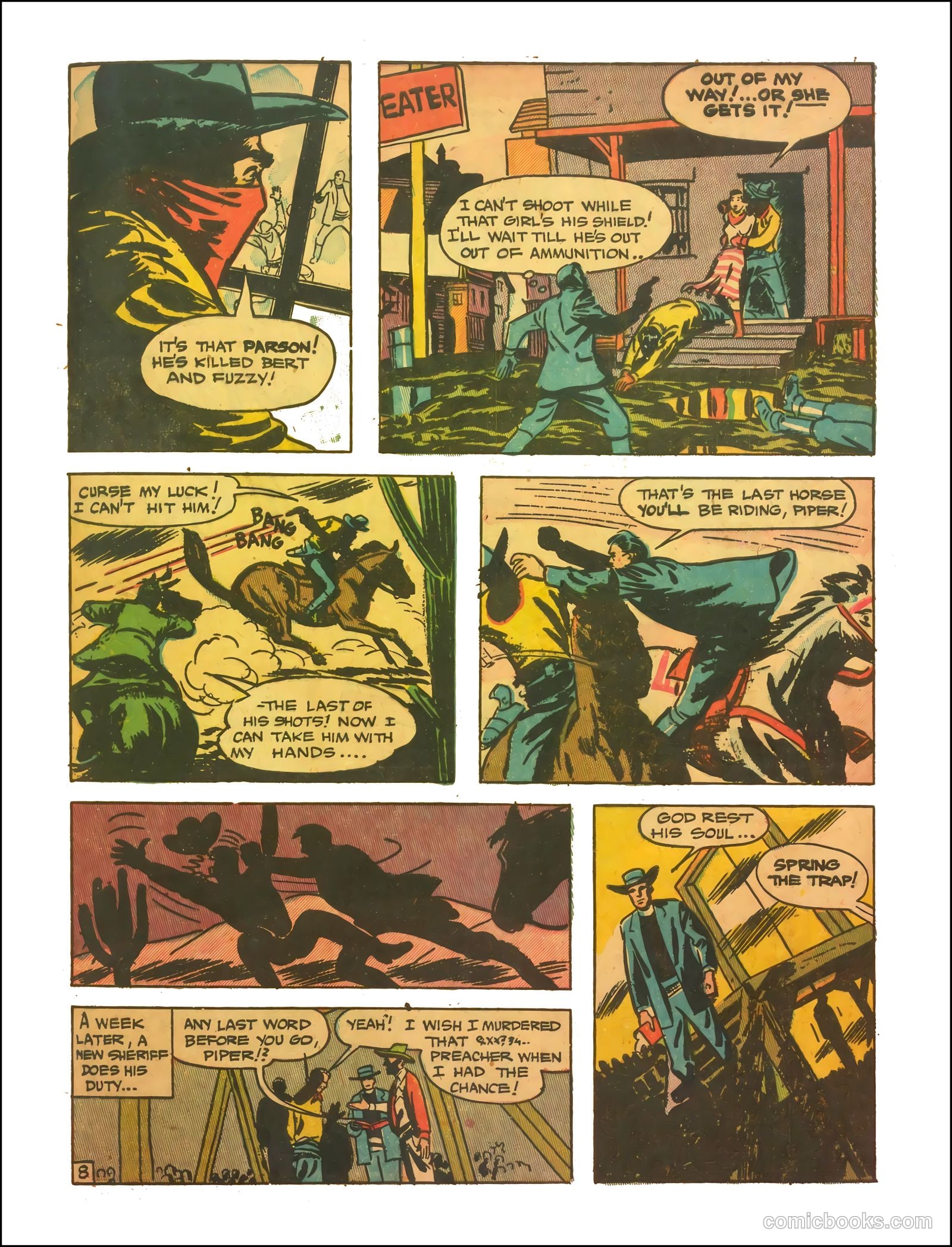 Custer's Last Fight #nn (1950) — page 33 of 36
