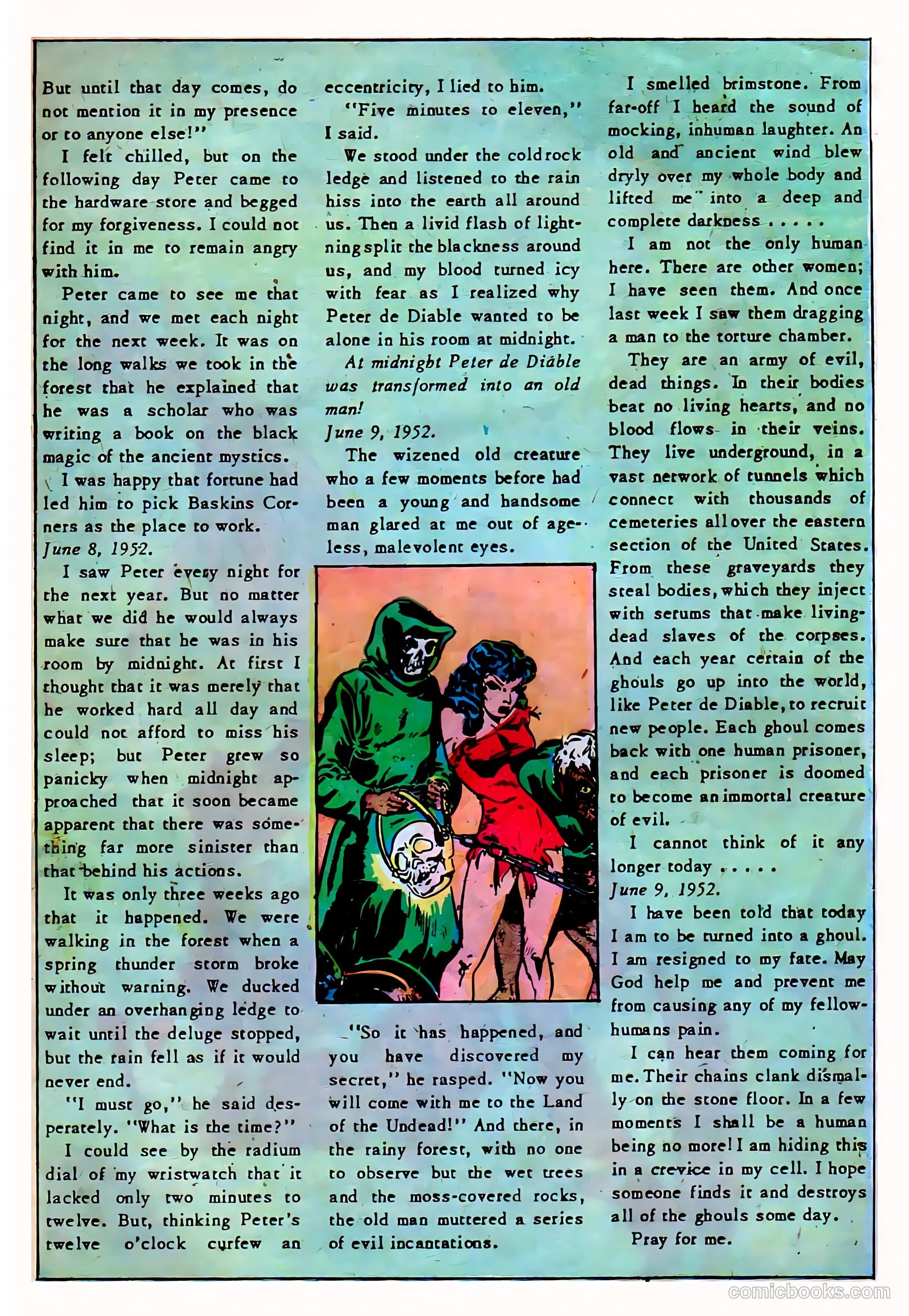 Diary of Horror #nn (1952) — page 19 of 36
