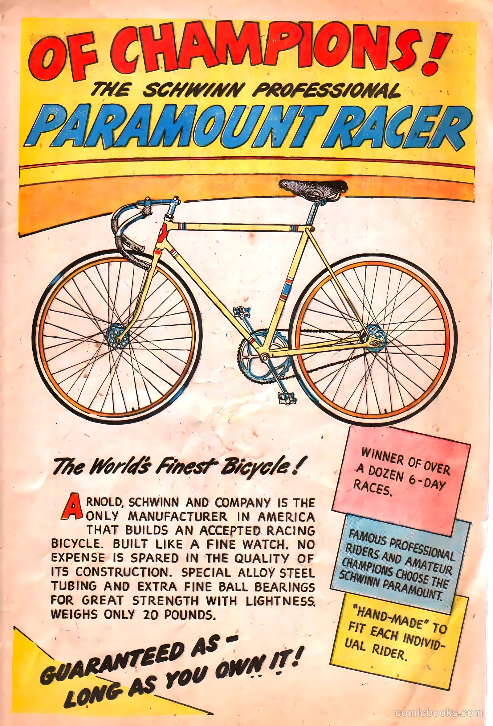 Schwinn Bicycle Book #nn (1949) — page 9 of 28
