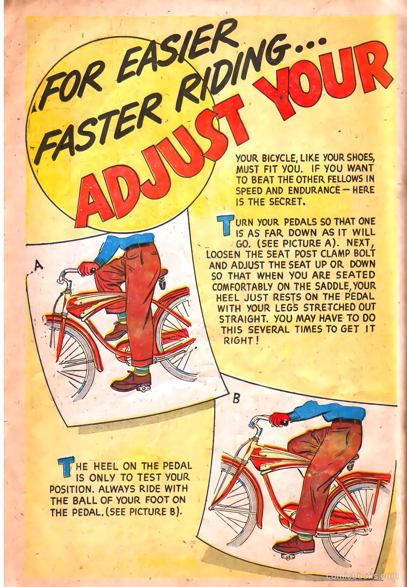 Schwinn Bicycle Book #nn (1949) — page 16 of 28