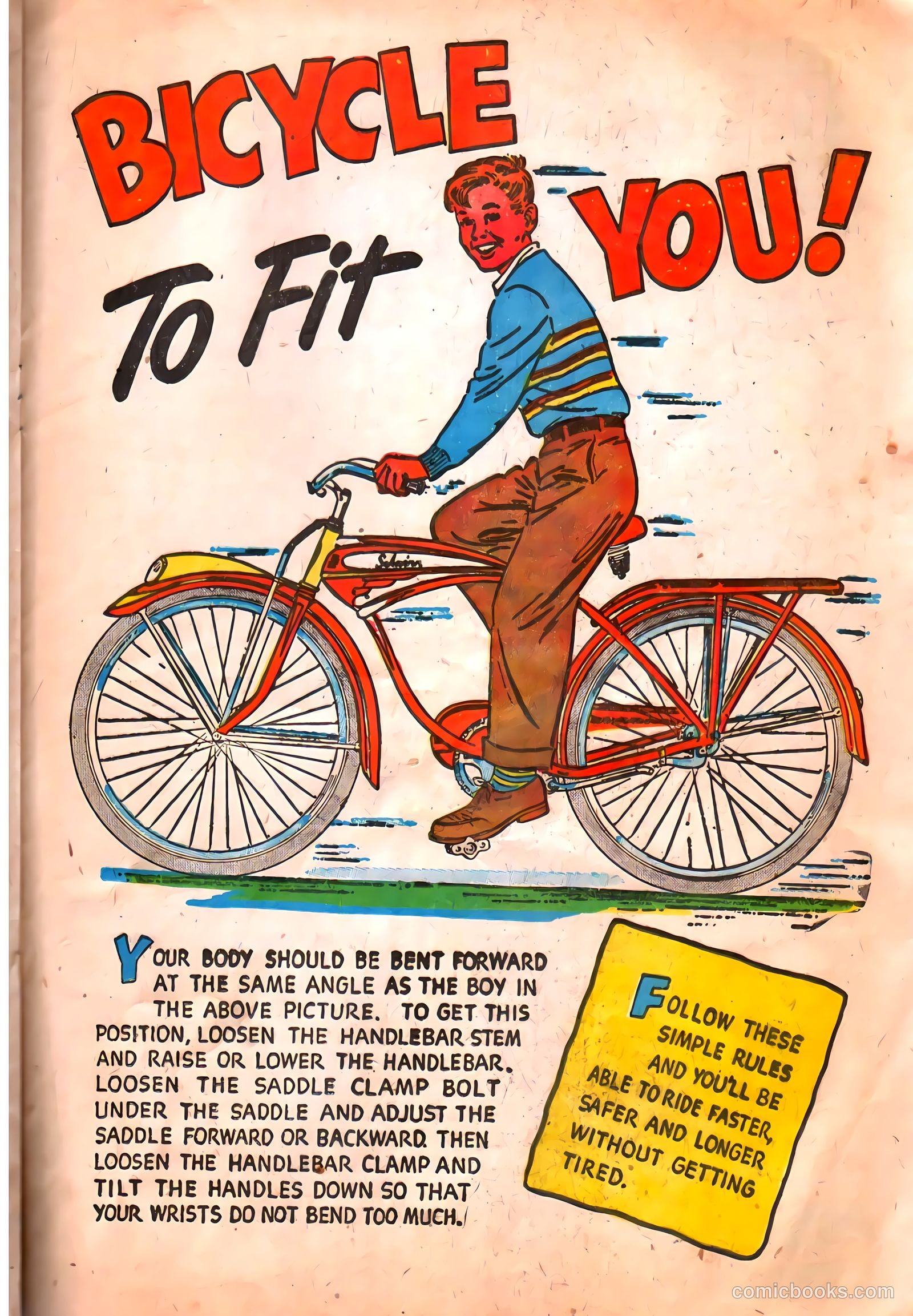 Schwinn Bicycle Book #nn (1949) — page 17 of 28