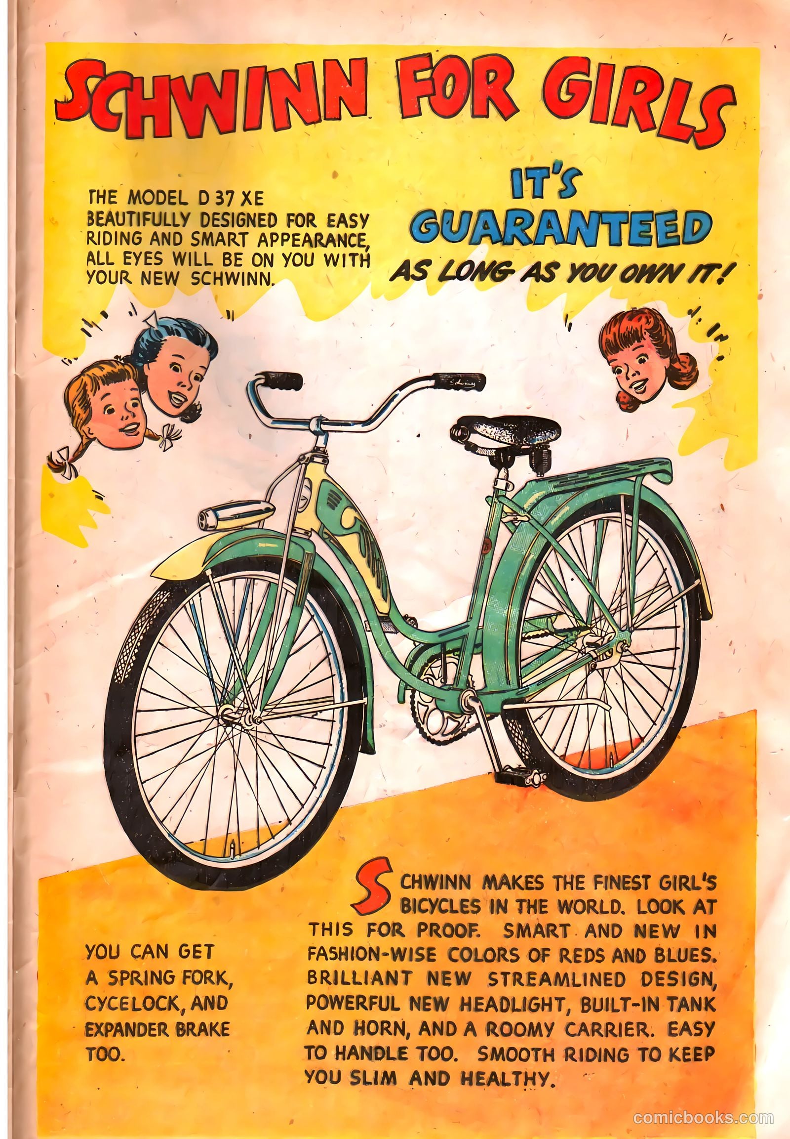 Schwinn Bicycle Book #nn (1949) — page 21 of 28