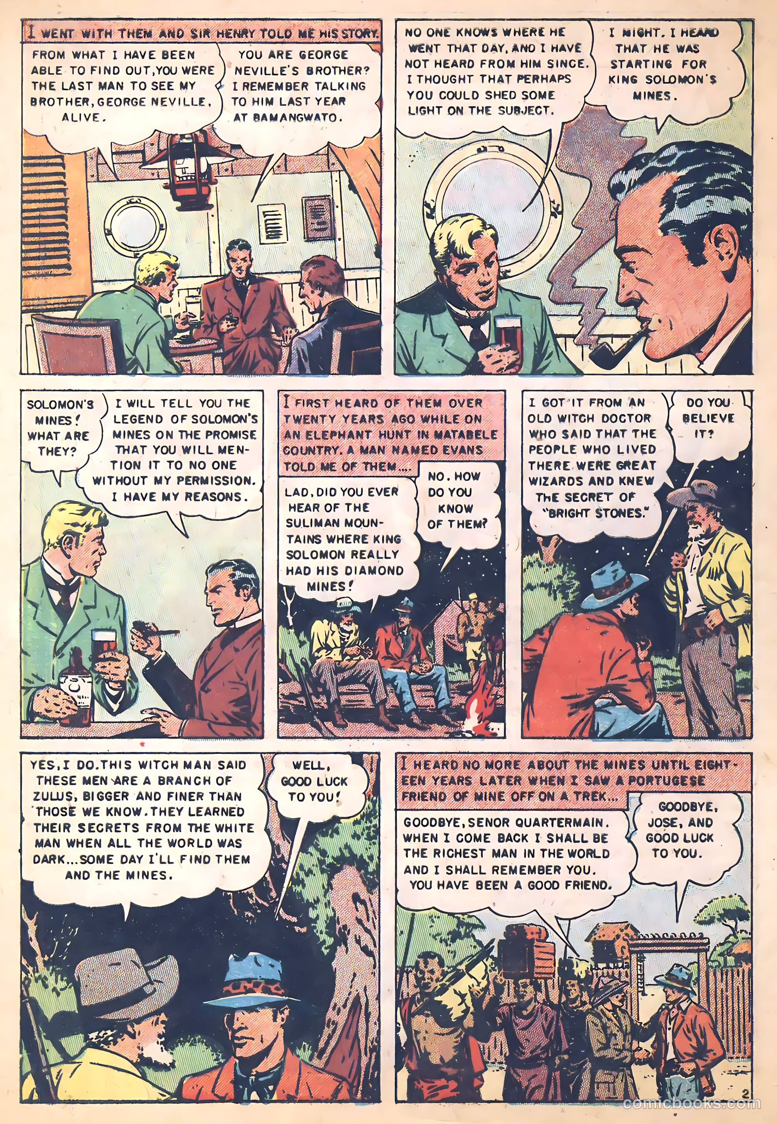 King Solomon's Mines #nn (2010) — page 4 of 34