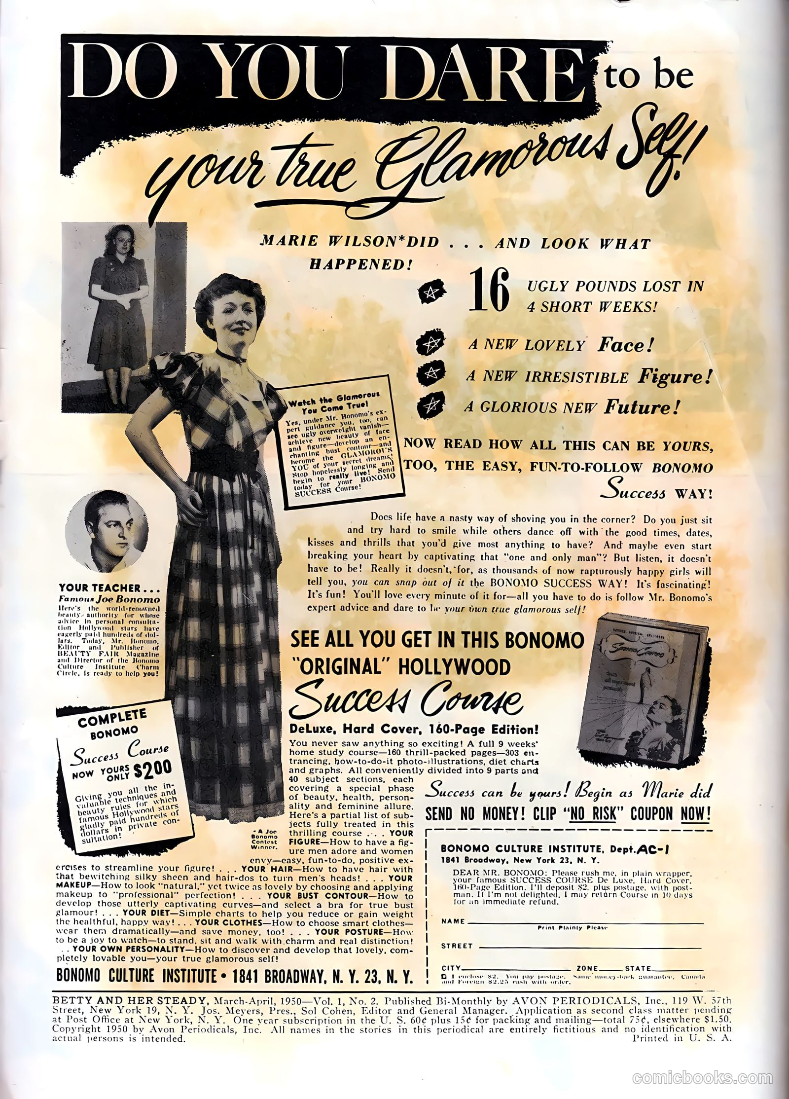 Betty and Her Steady #nn (1950) — page 2 of 36