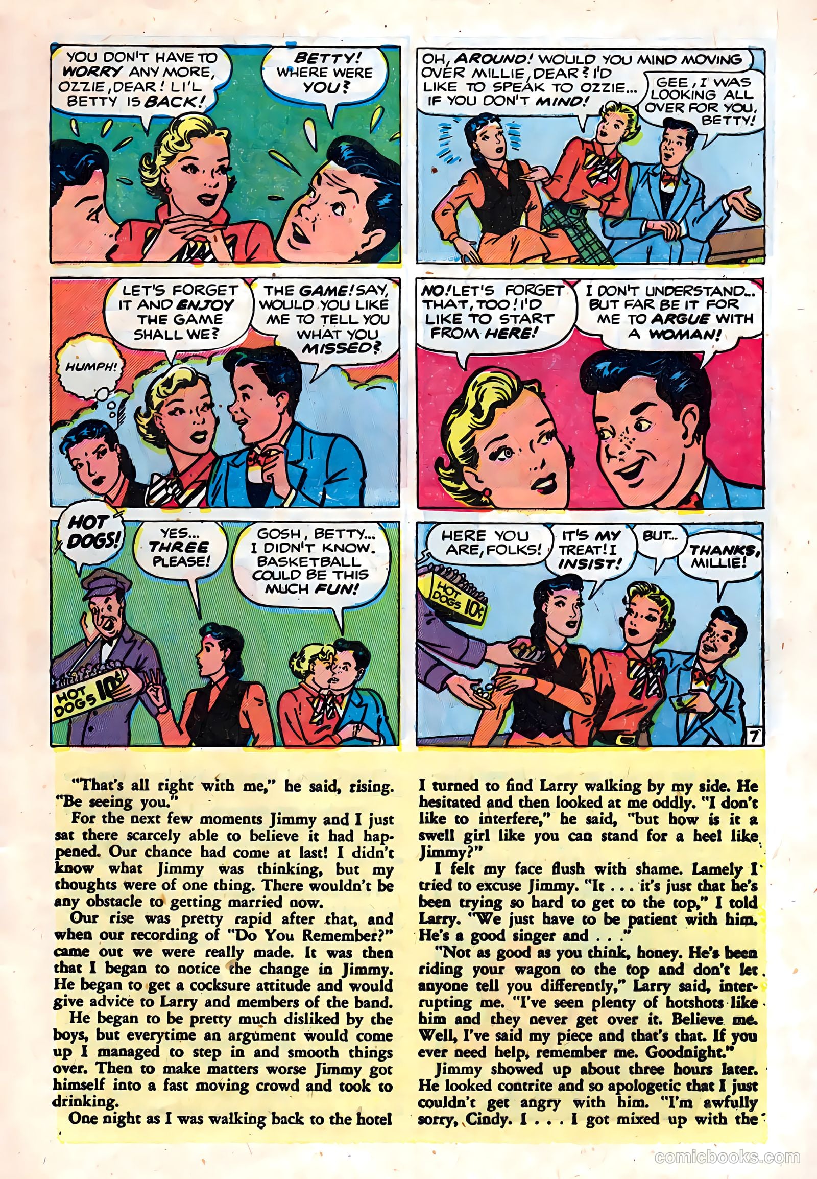 Betty and Her Steady #nn (1950) — page 9 of 36