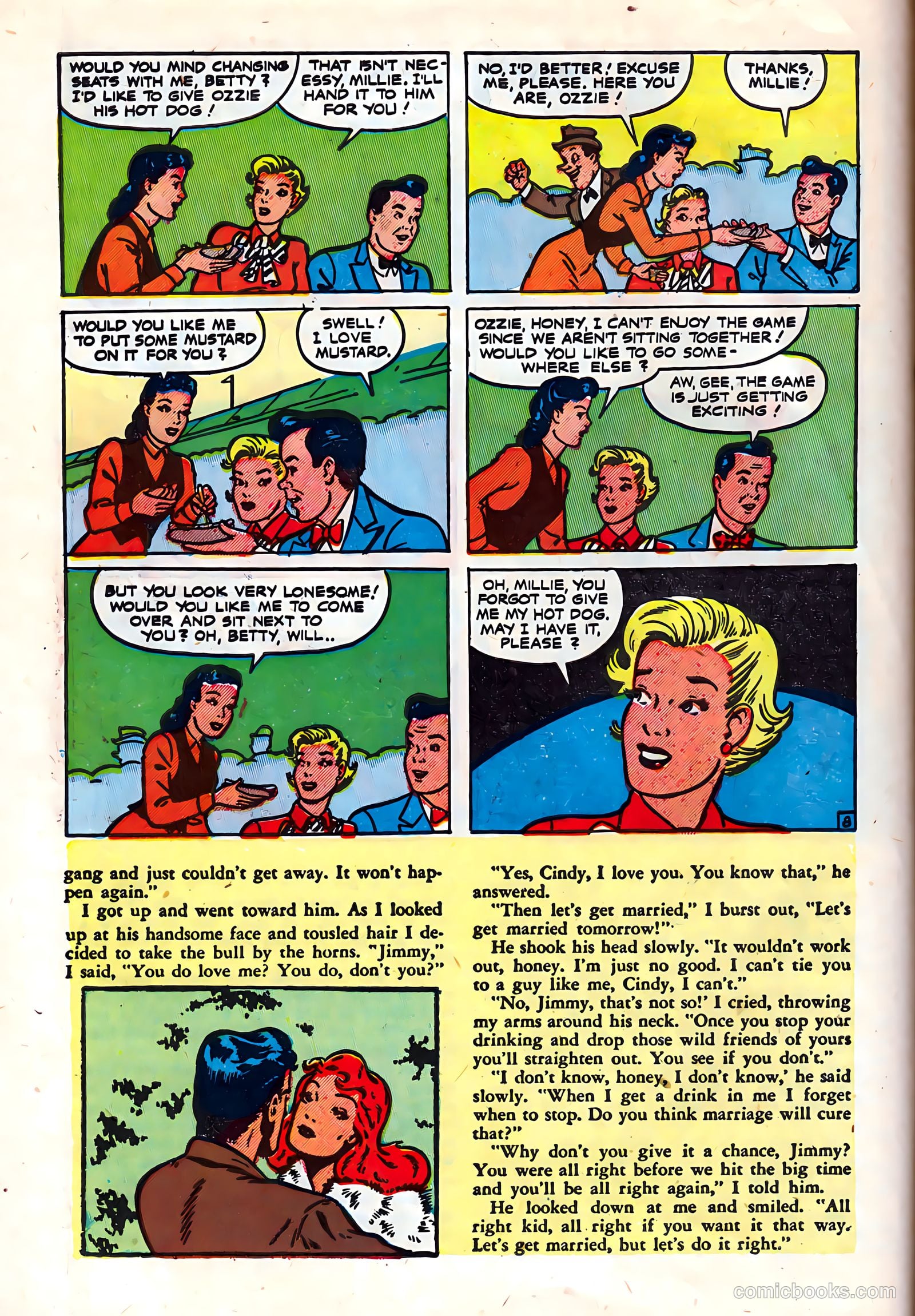 Betty and Her Steady #nn (1950) — page 10 of 36