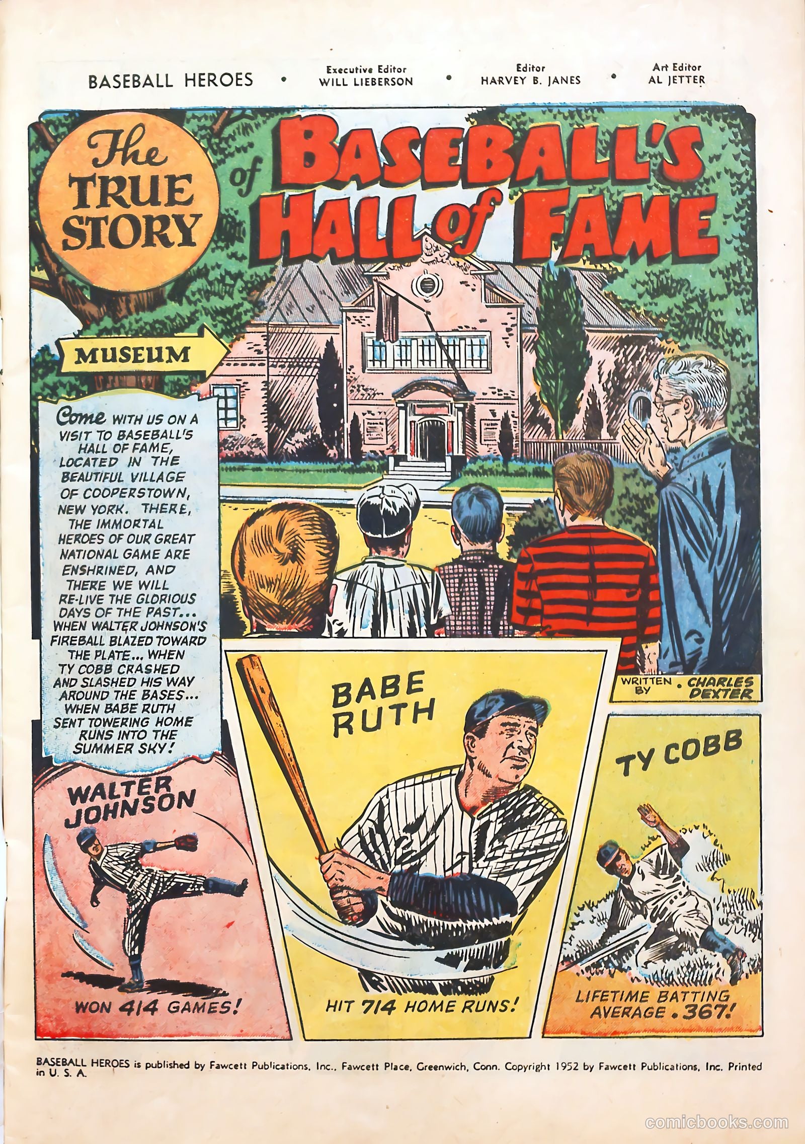 Baseball Heroes #nn (1952) — page 3 of 36