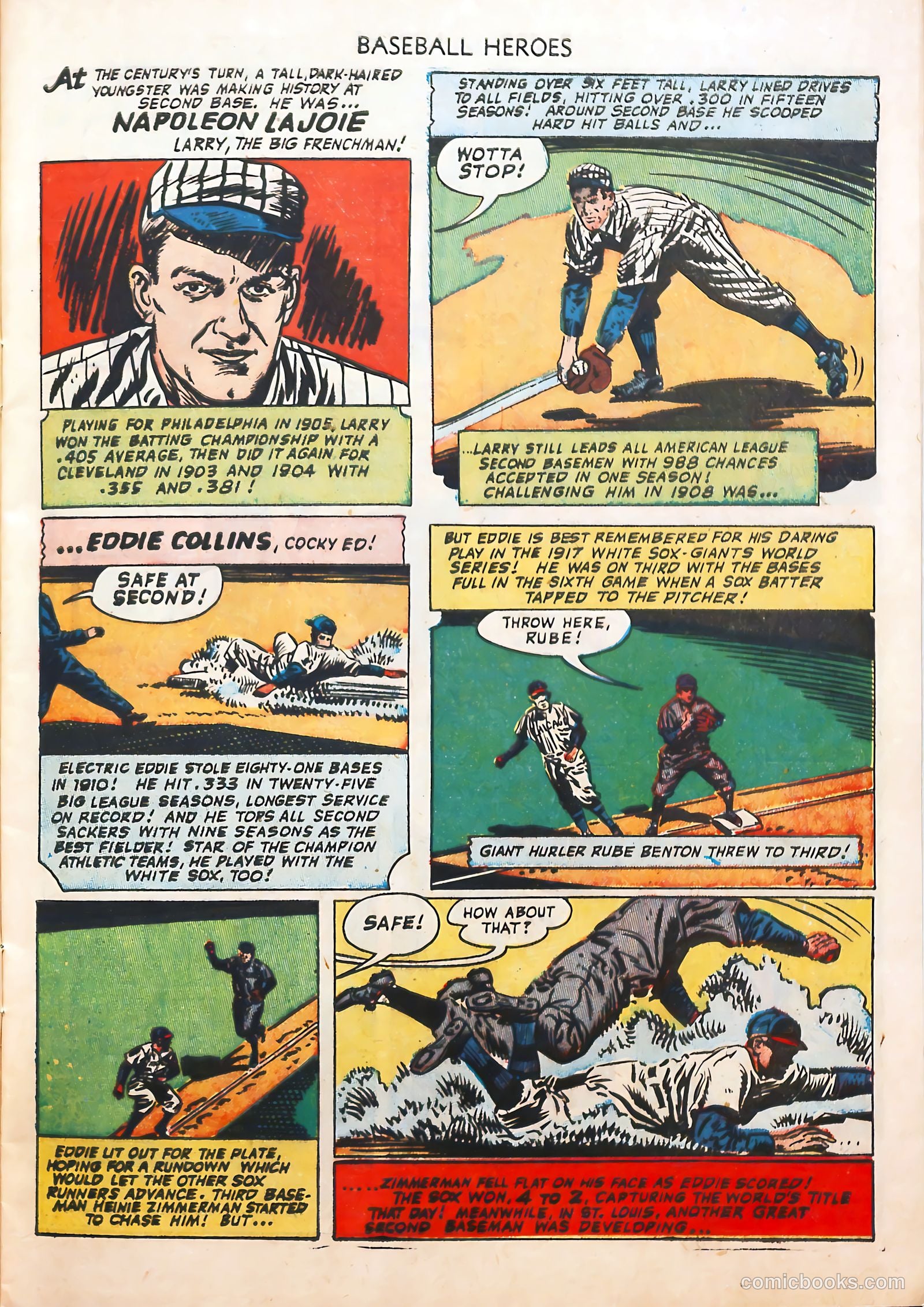 Baseball Heroes #nn (1952) — page 9 of 36