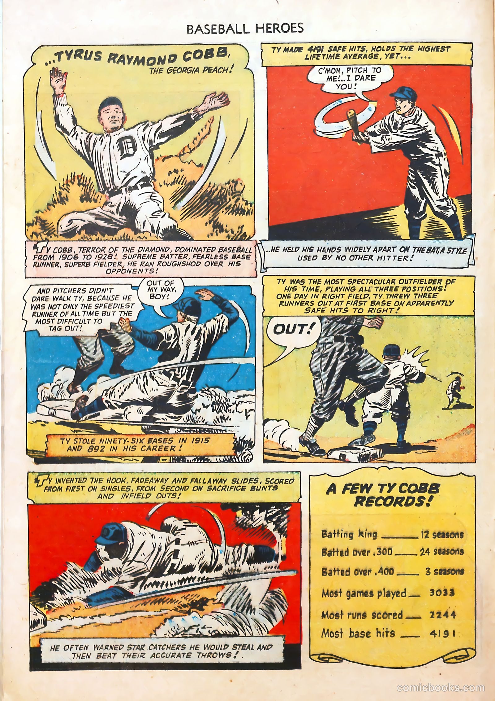 Baseball Heroes #nn (1952) — page 16 of 36