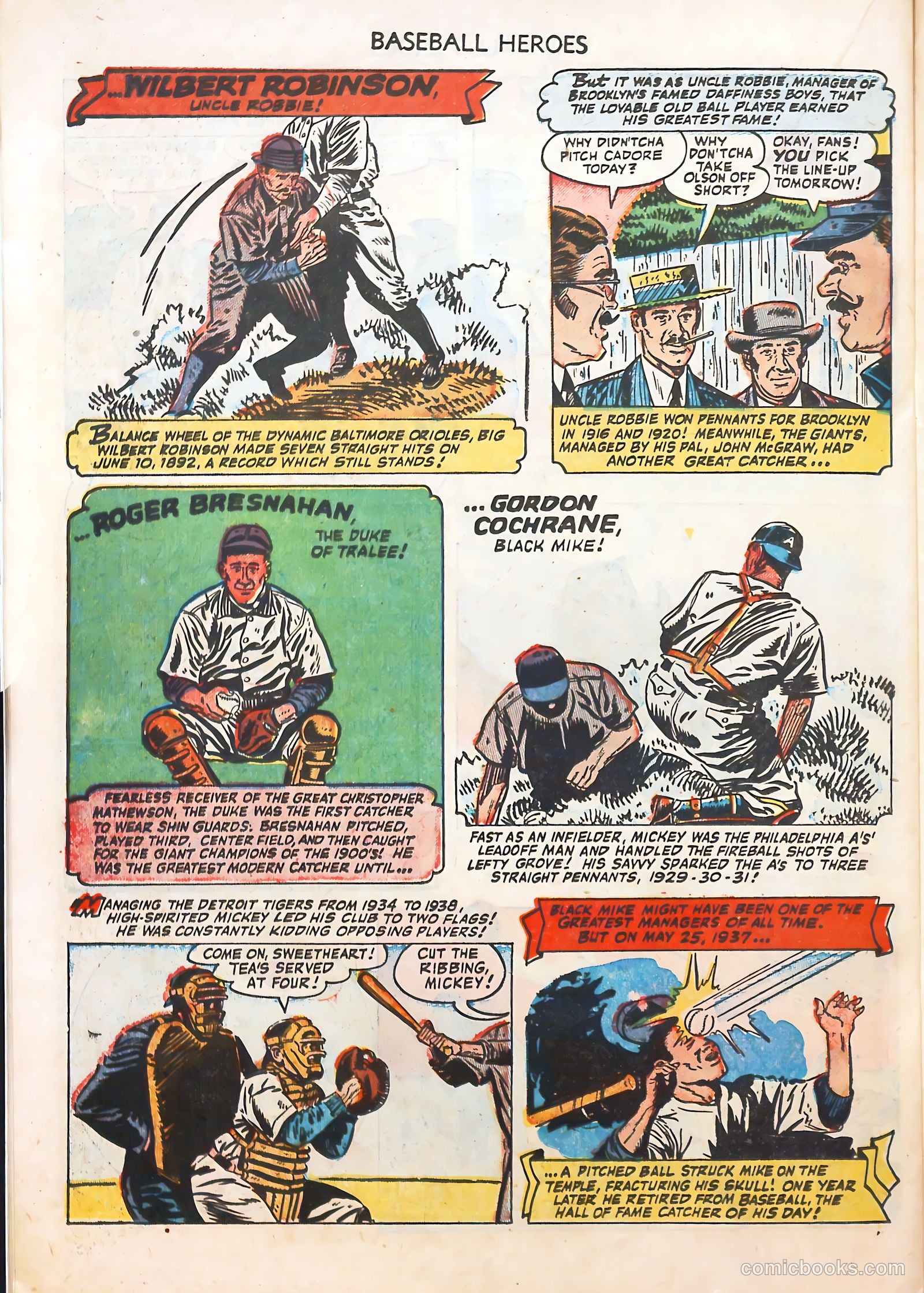 Baseball Heroes #nn (1952) — page 22 of 36