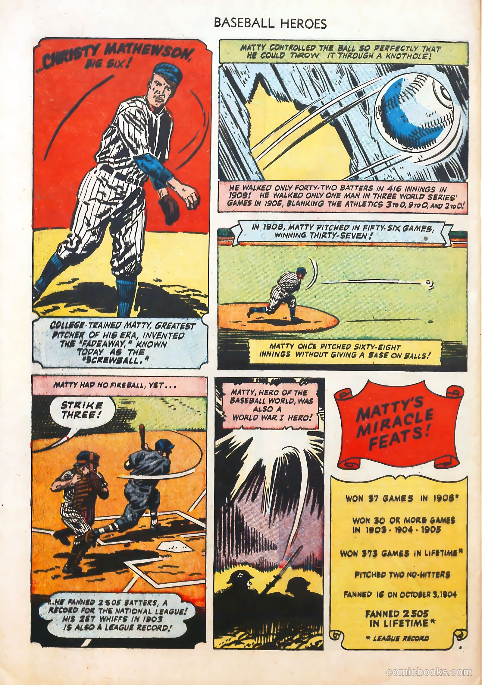 Baseball Heroes #nn (1952) — page 28 of 36