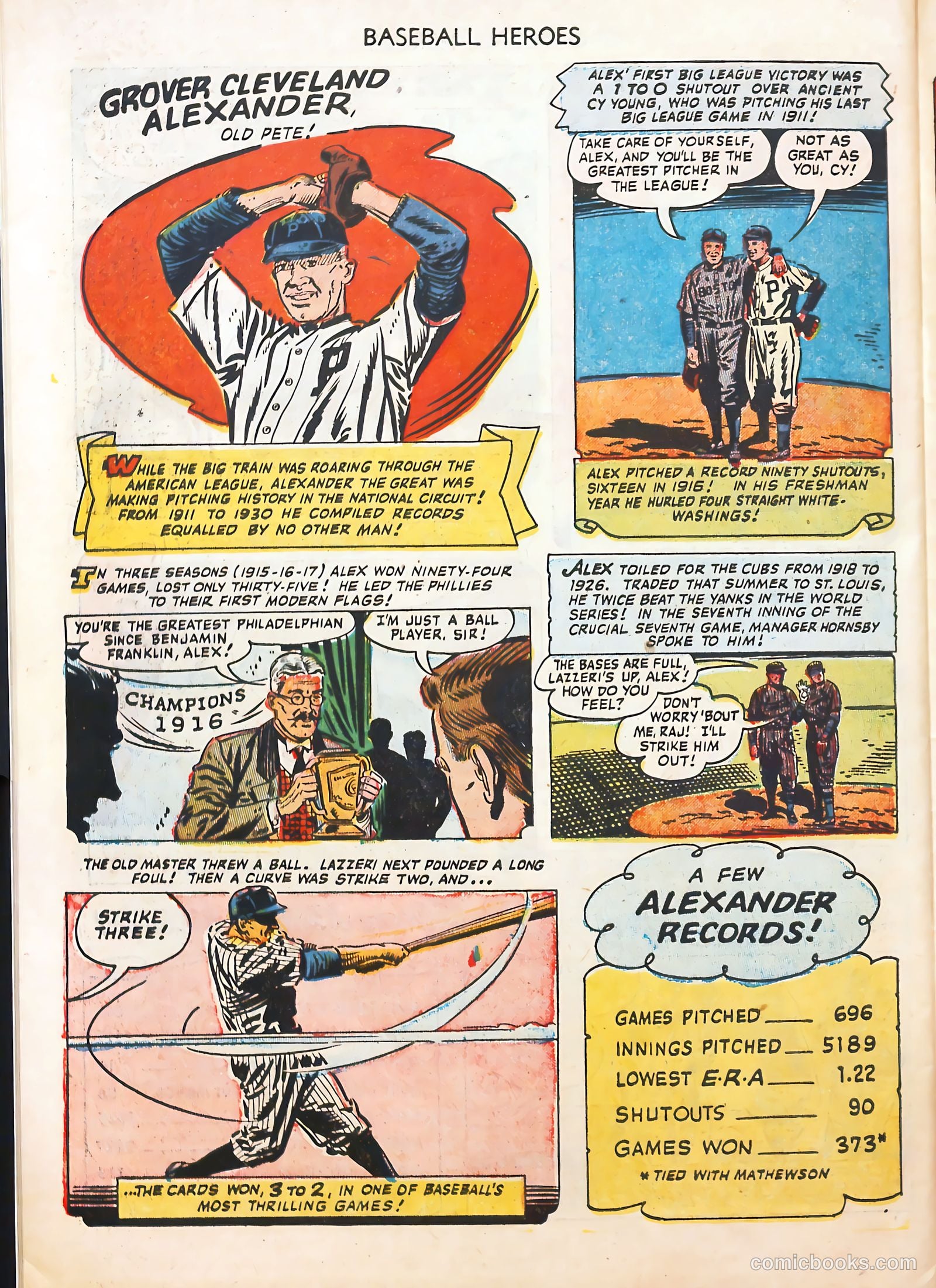 Baseball Heroes #nn (1952) — page 30 of 36
