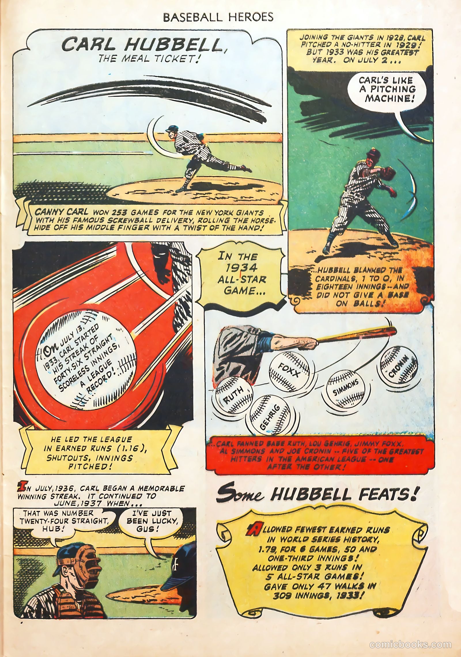 Baseball Heroes #nn (1952) — page 33 of 36