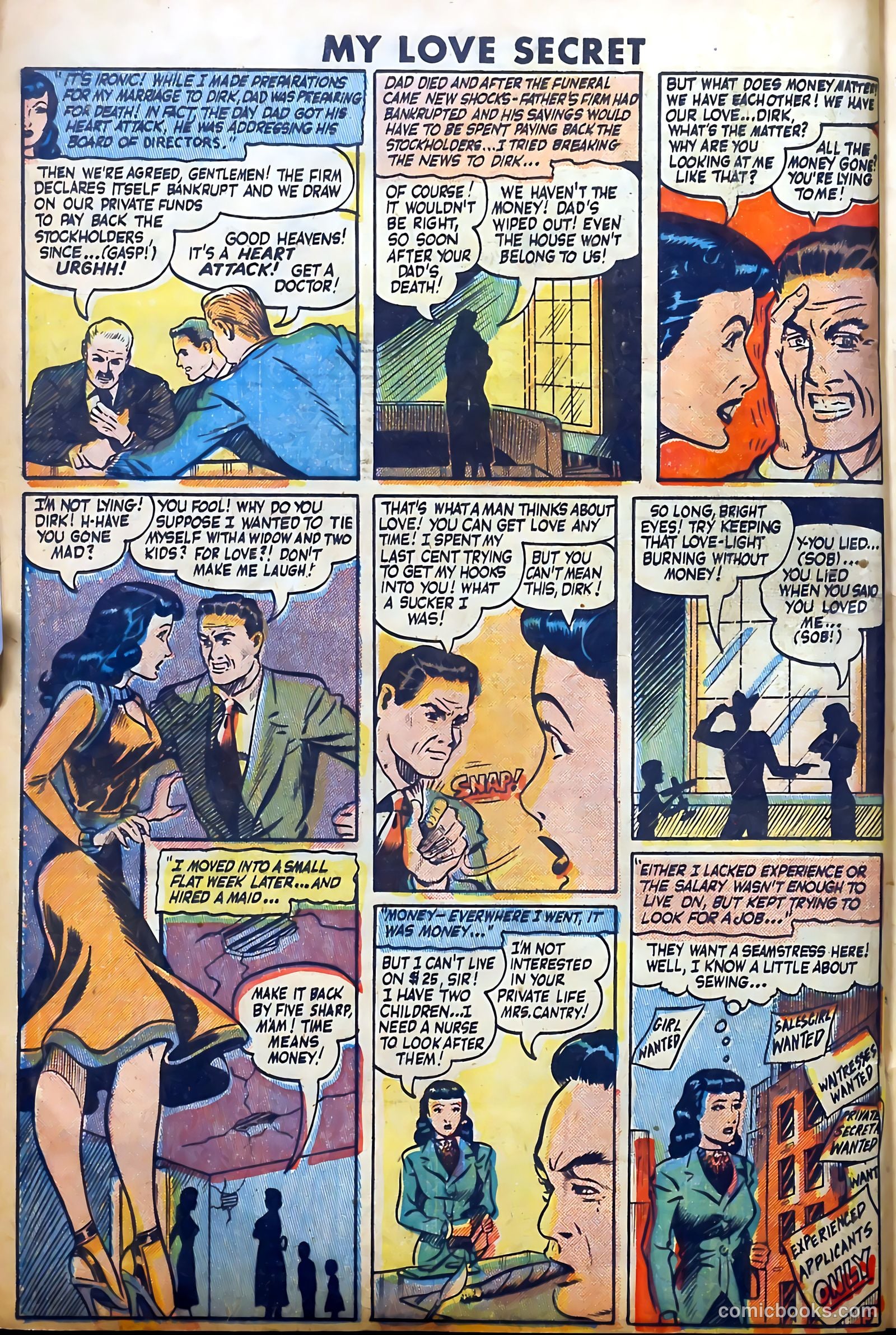 All Real Confession Magazine #nn (1949) — page 16 of 130