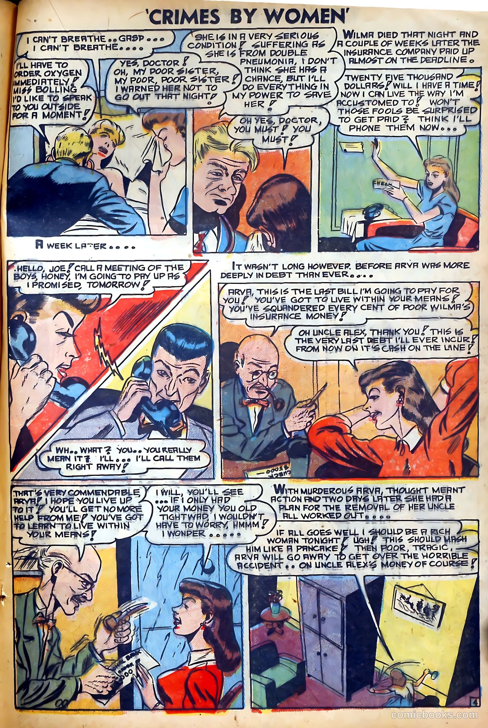 All Real Confession Magazine #nn (1949) — page 111 of 130