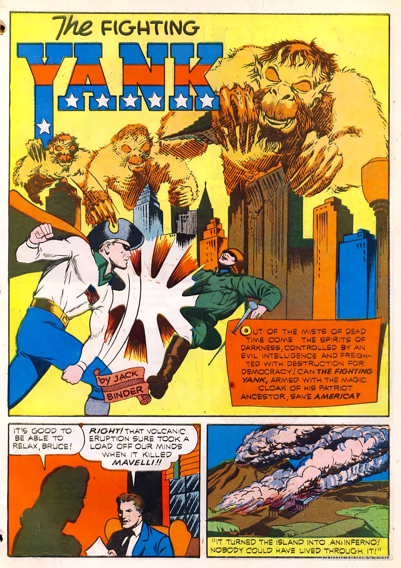Startling Comics #15 (1940) — page 3 of 68