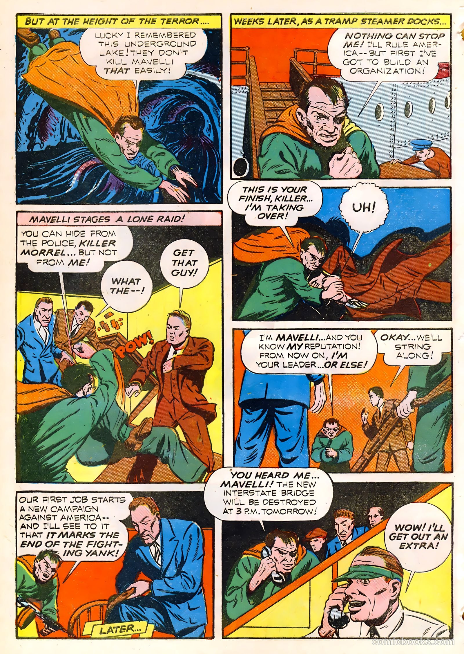Startling Comics #15 (1940) — page 4 of 68