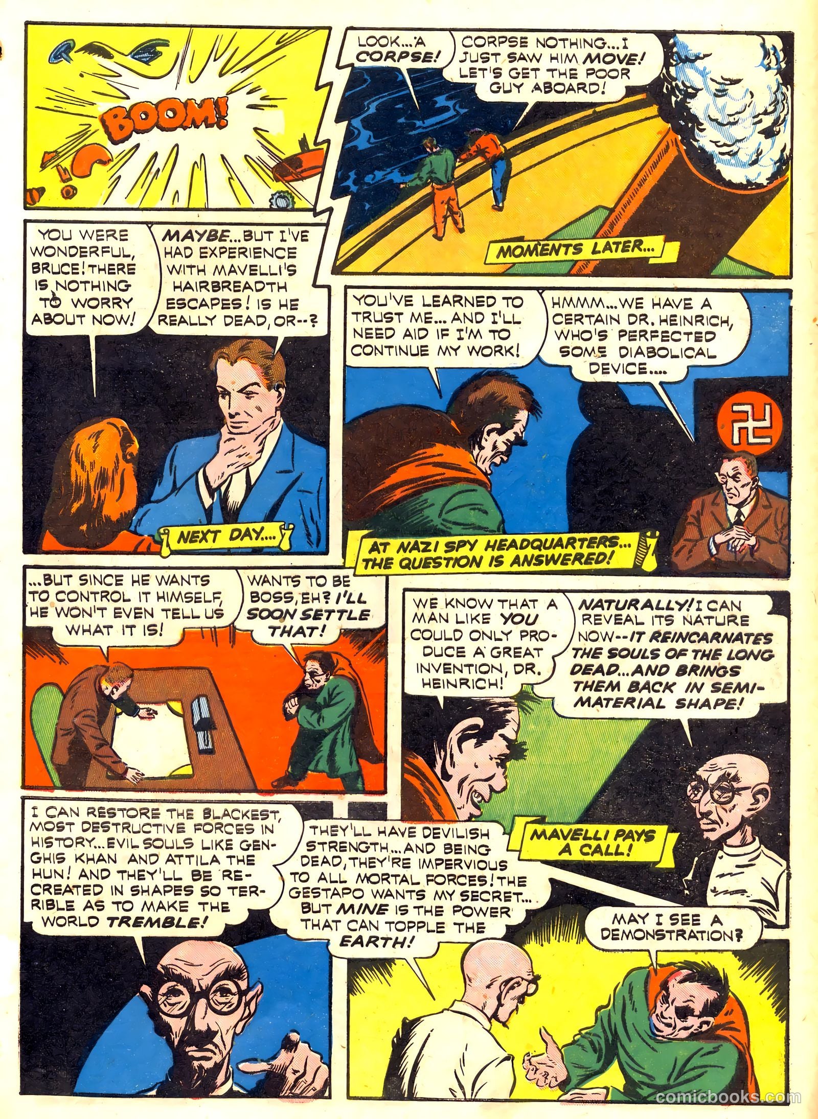 Startling Comics #15 (1940) — page 9 of 68