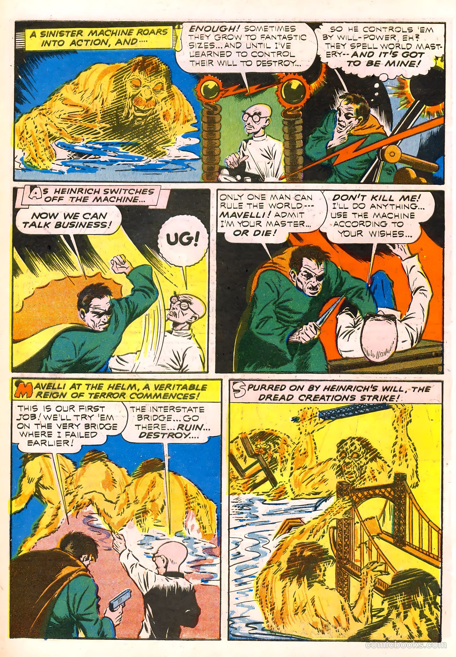 Startling Comics #15 (1940) — page 10 of 68