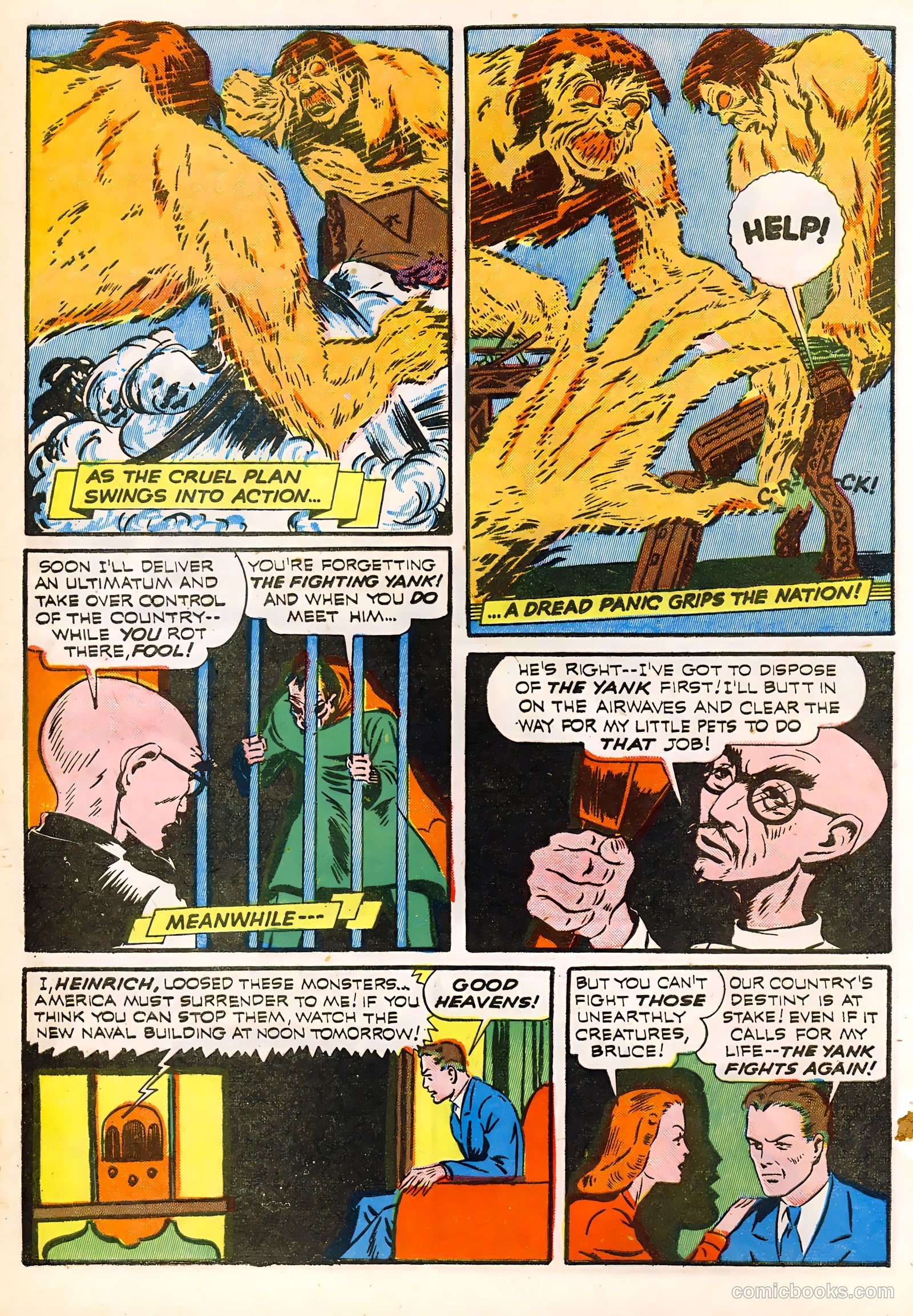 Startling Comics #15 (1940) — page 12 of 68