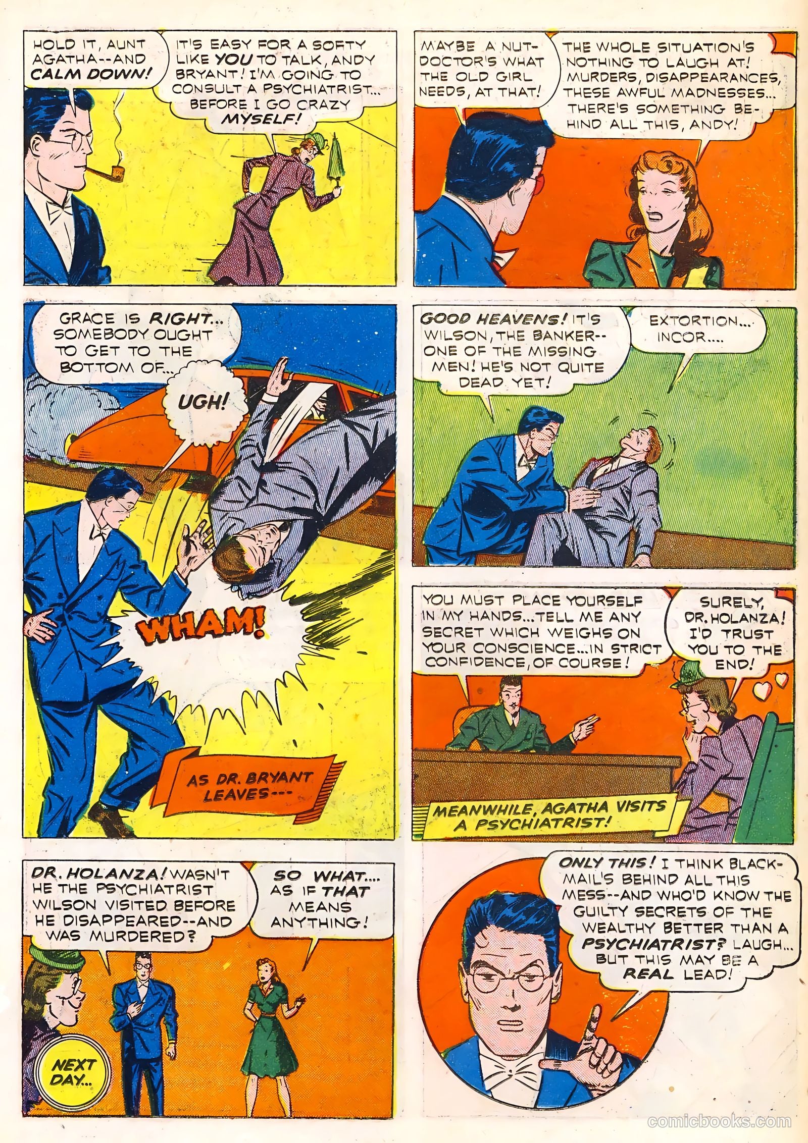 Startling Comics #15 (1940) — page 19 of 68