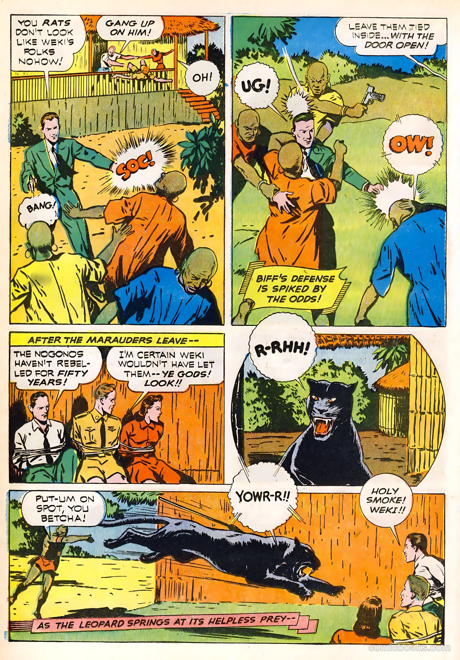 Startling Comics #15 (1940) — page 32 of 68
