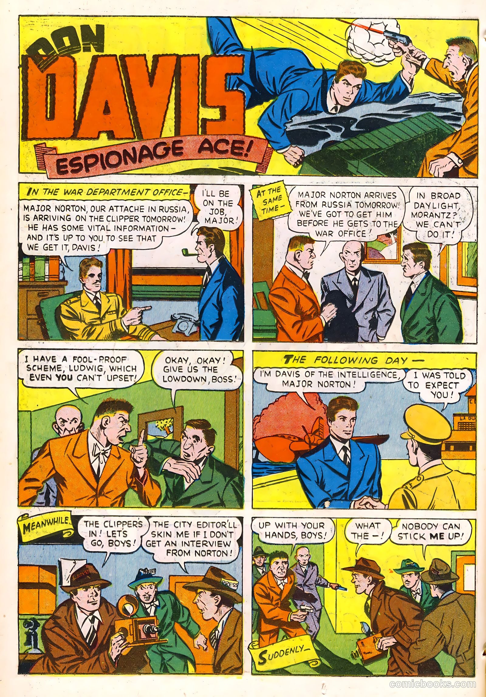 Startling Comics #15 (1940) — page 50 of 68