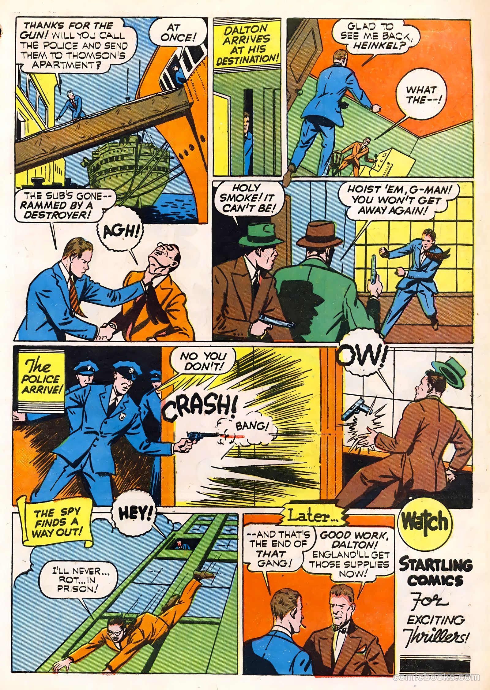 Startling Comics #15 (1940) — page 61 of 68