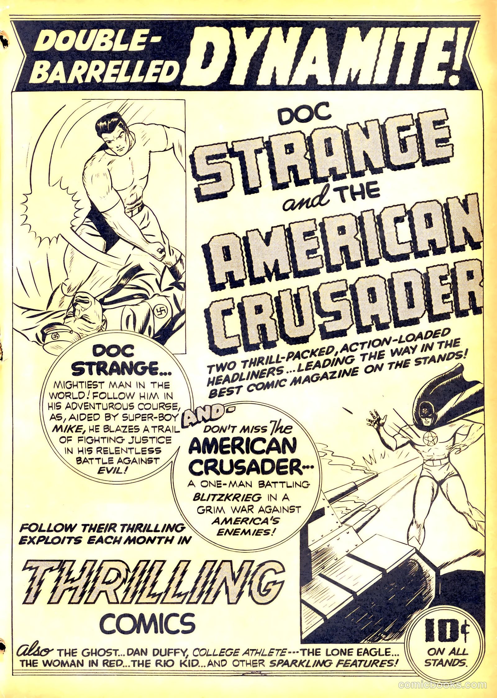 Startling Comics #15 (1940) — page 67 of 68