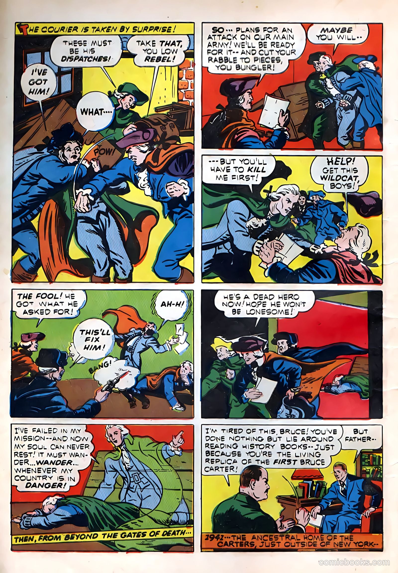 Startling Comics #10 (1940) — page 4 of 68