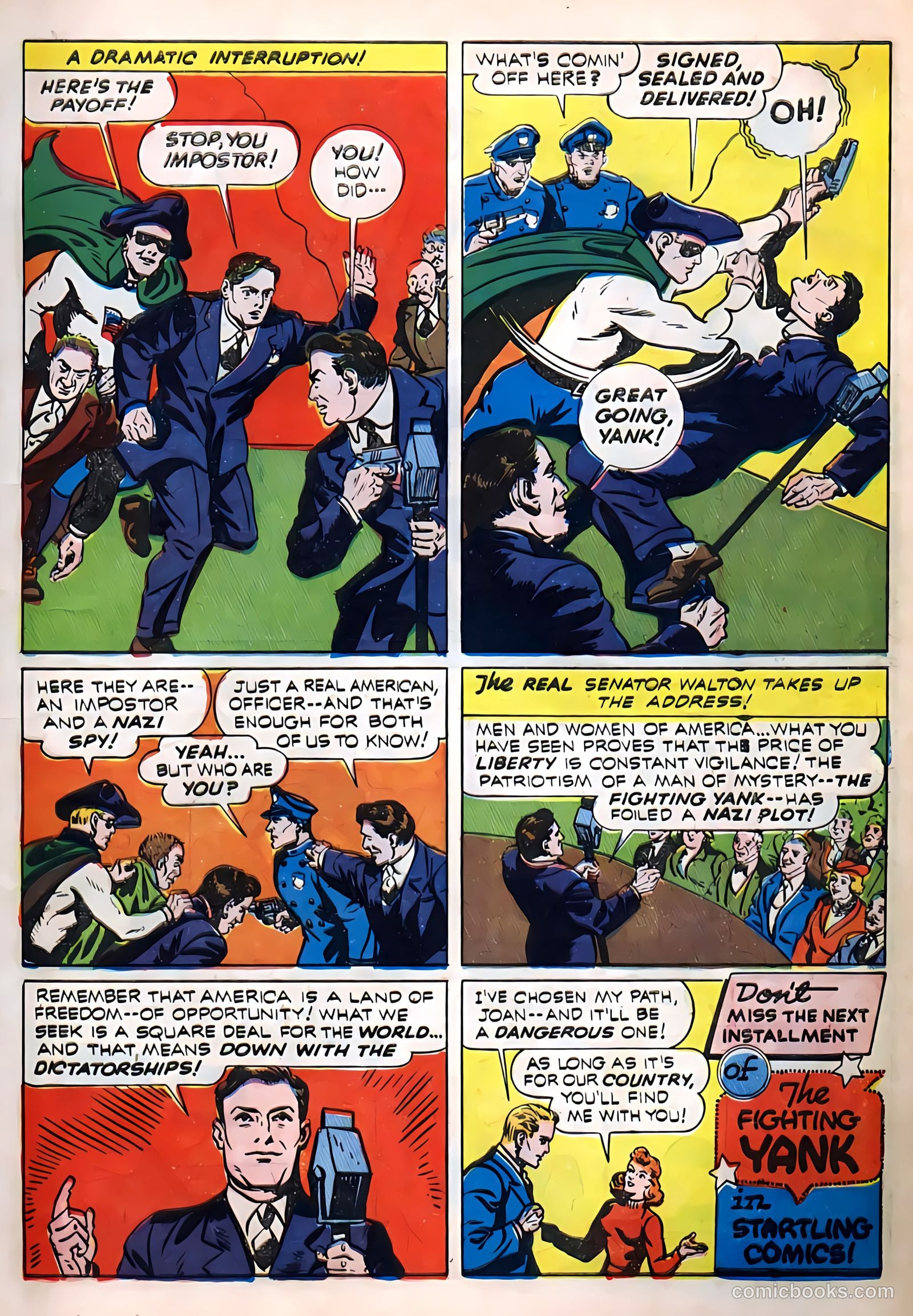 Startling Comics #10 (1940) — page 17 of 68
