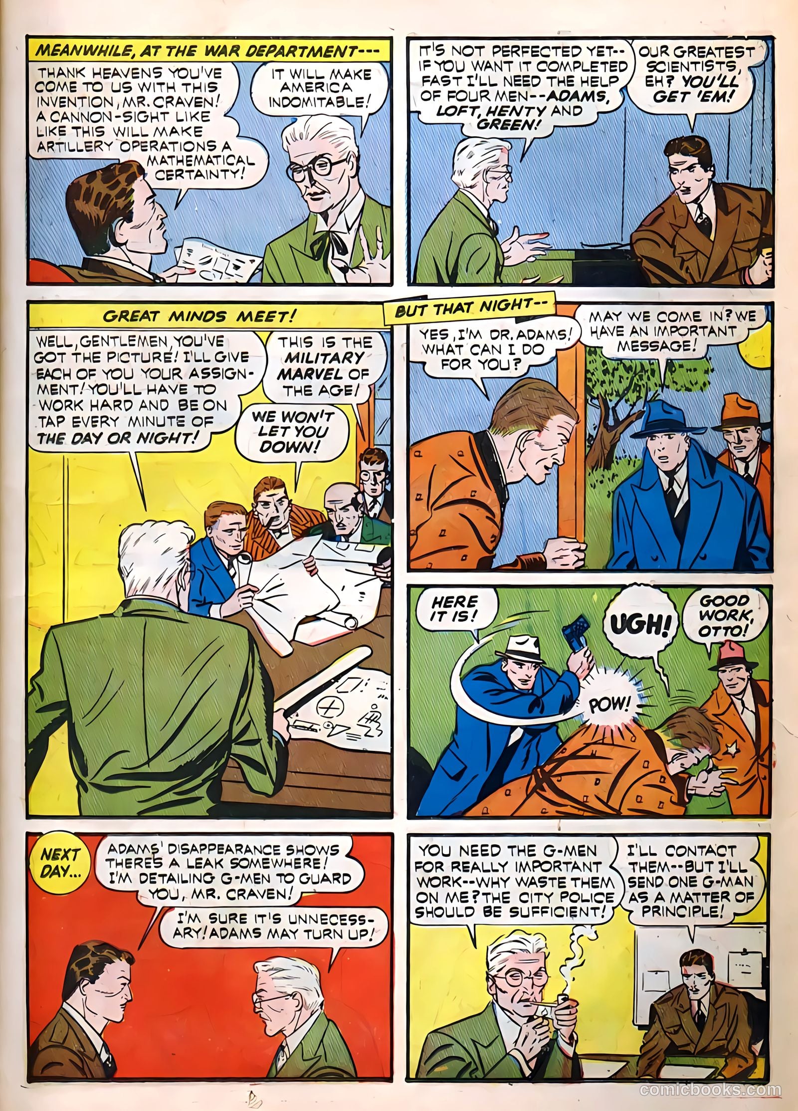 Startling Comics #10 (1940) — page 19 of 68