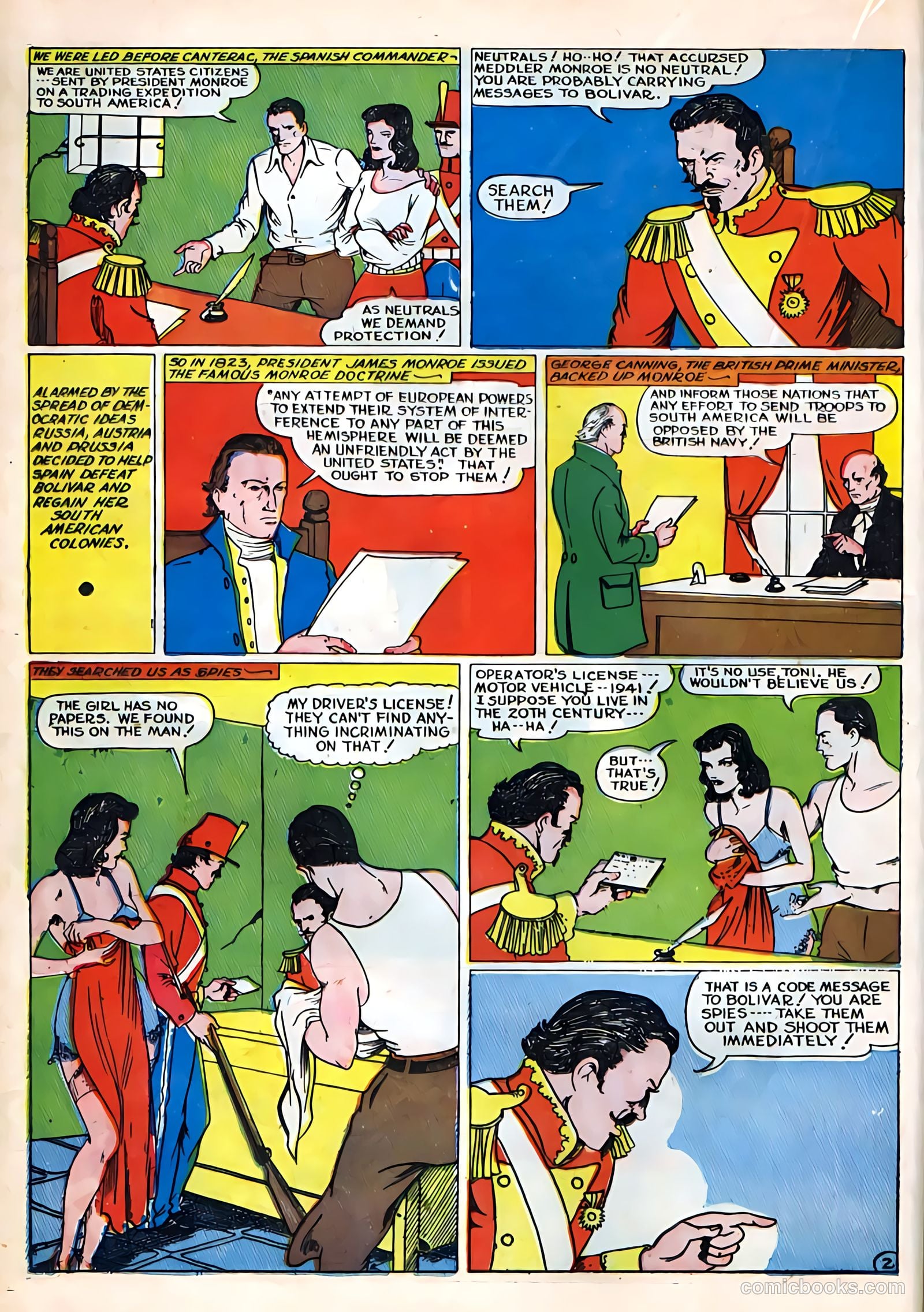 Startling Comics #10 (1940) — page 32 of 68