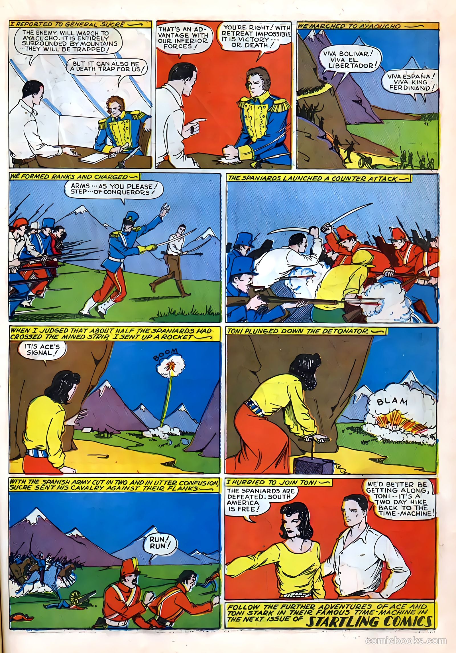 Startling Comics #10 (1940) — page 35 of 68