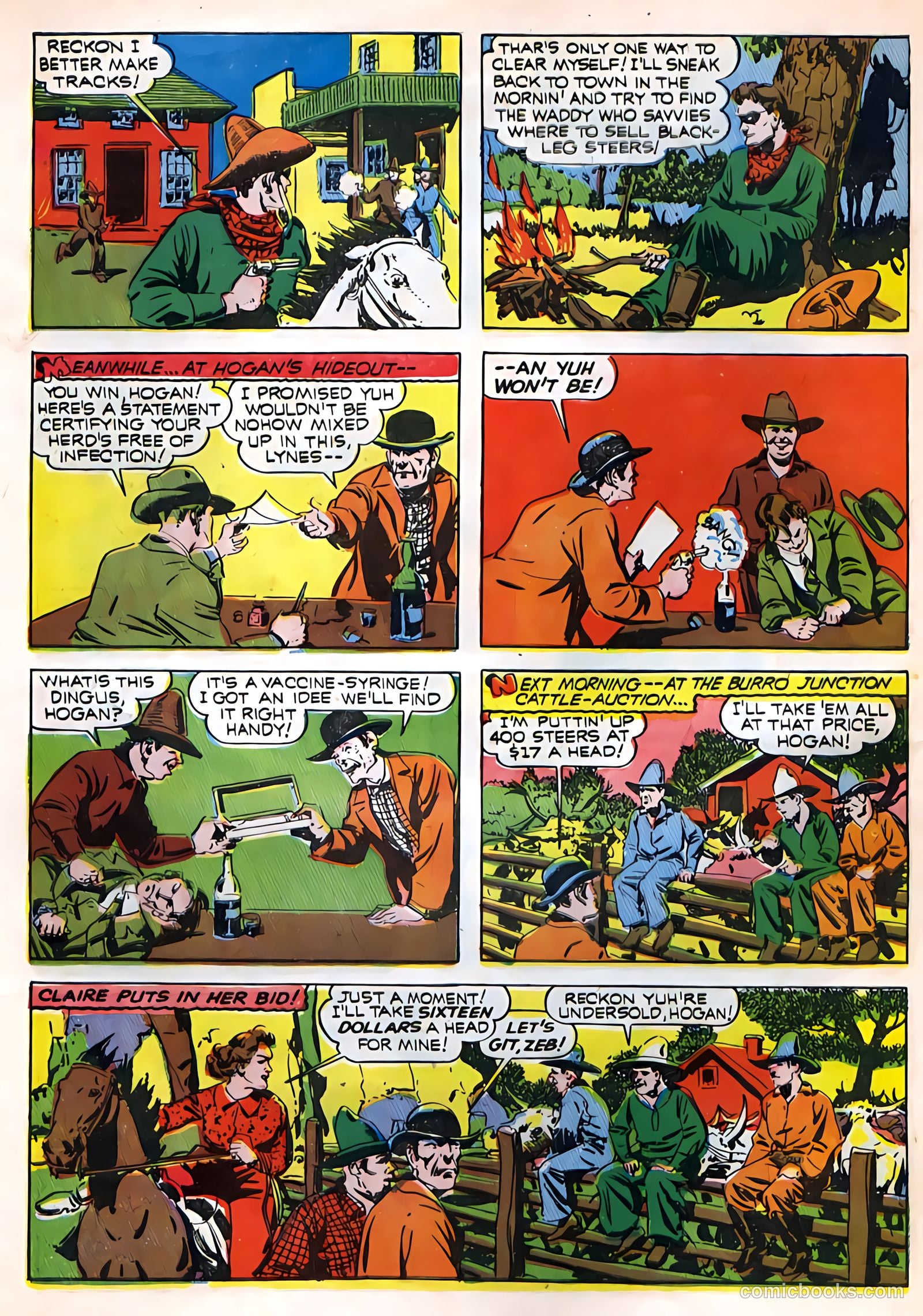 Startling Comics #10 (1940) — page 64 of 68