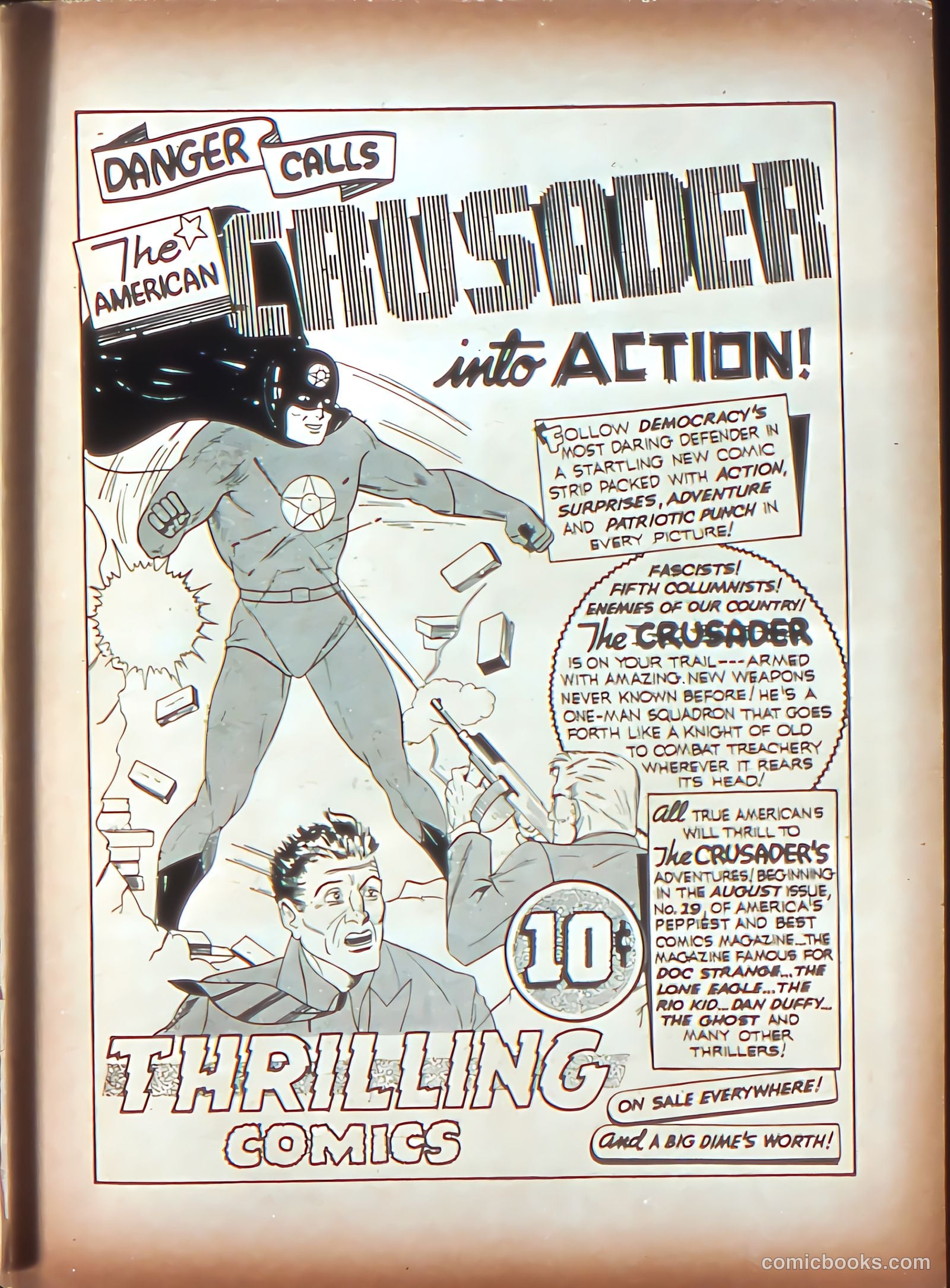 Startling Comics #10 (1940) — page 67 of 68