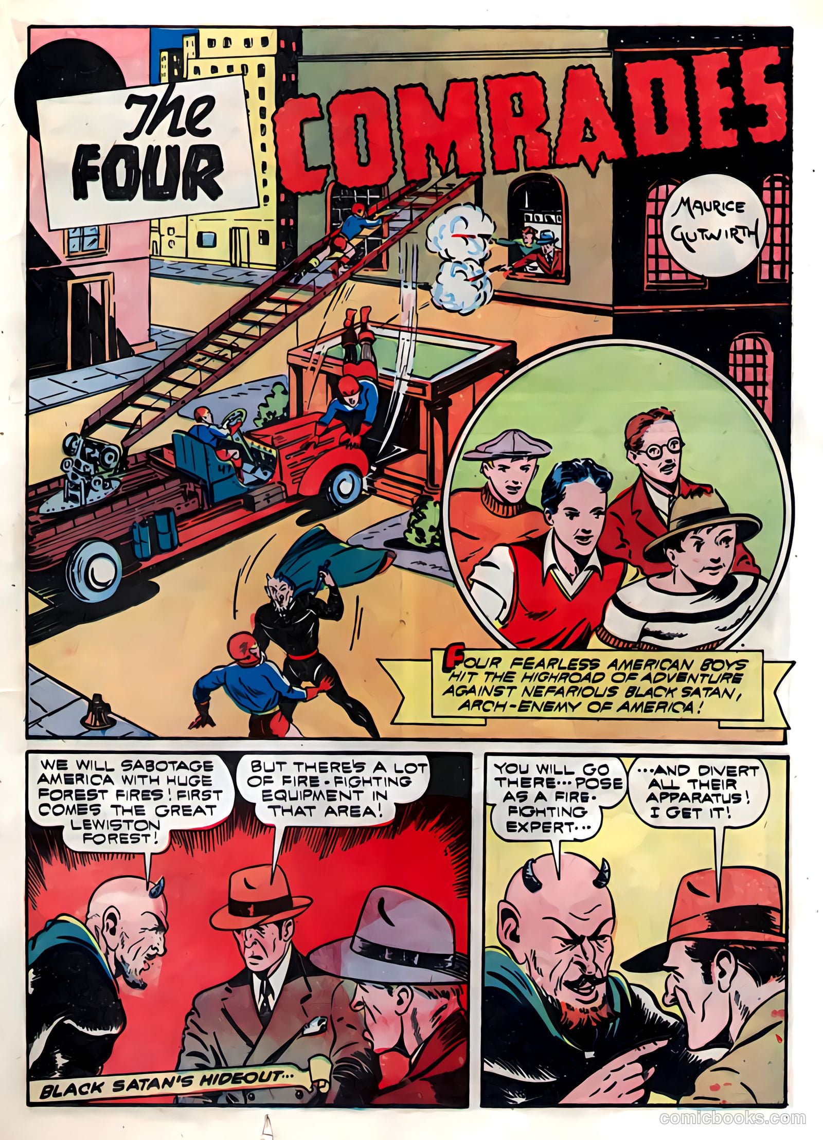 Startling Comics #18 (1940) — page 2 of 52