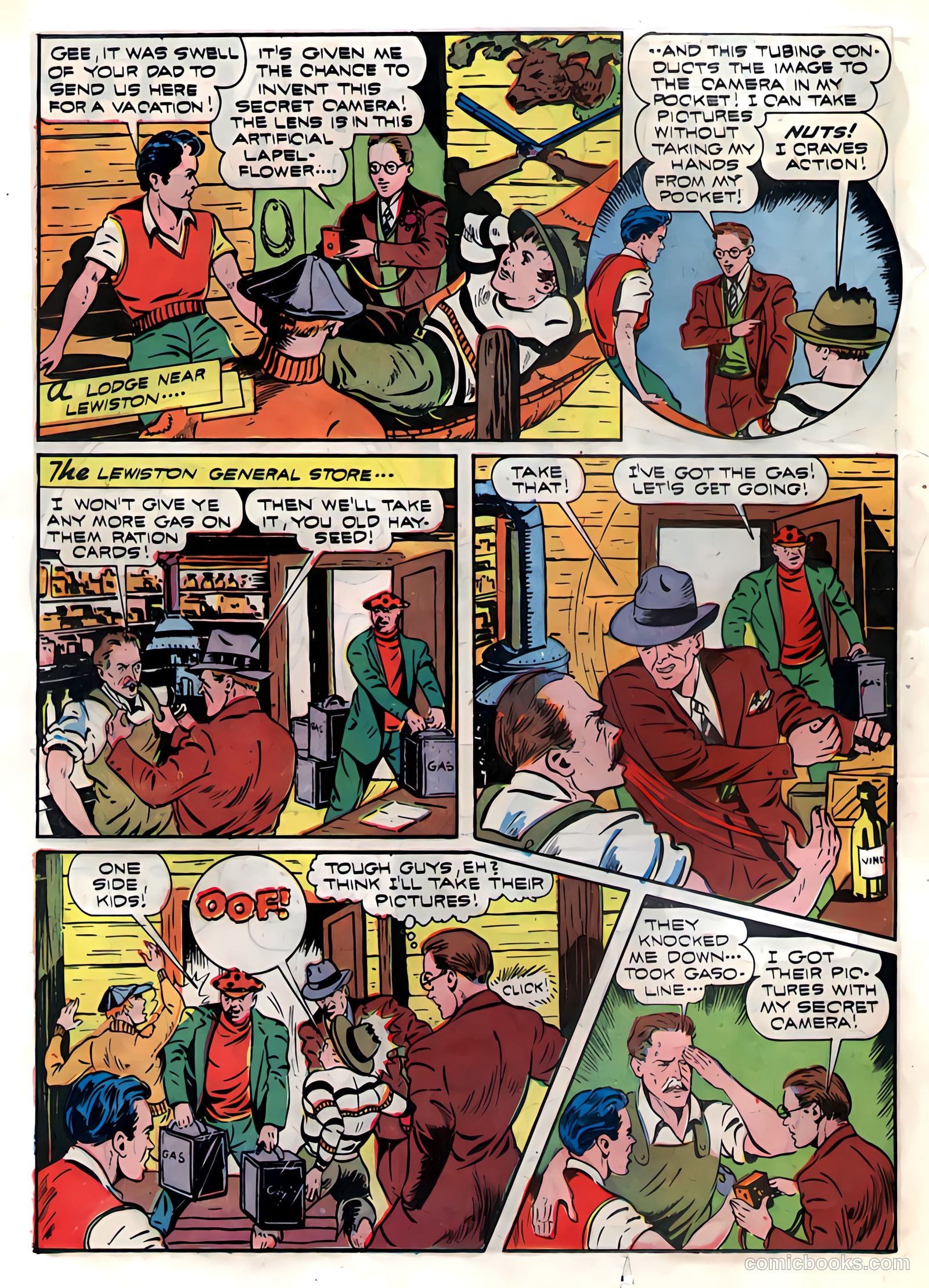 Startling Comics #18 (1940) — page 3 of 52