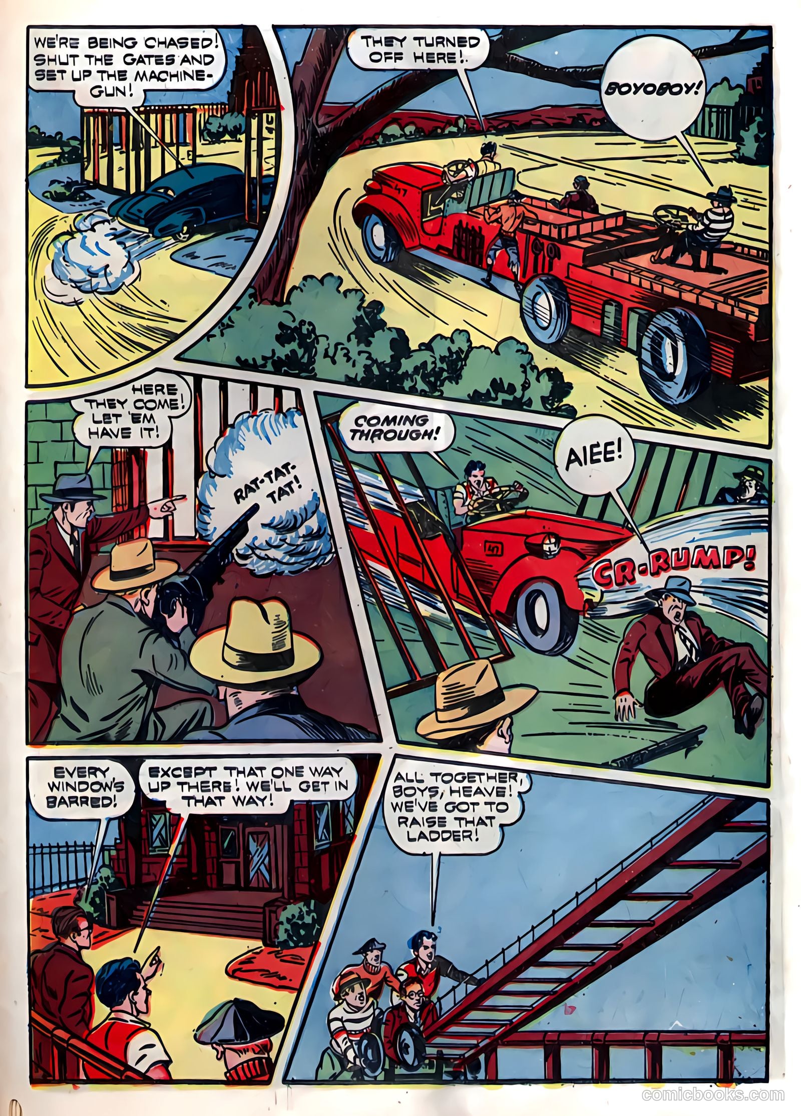 Startling Comics #18 (1940) — page 6 of 52
