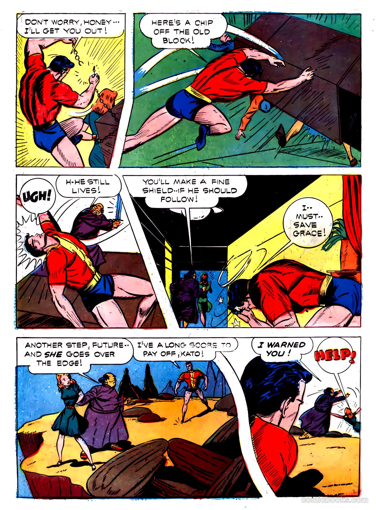 Startling Comics #18 (1940) — page 21 of 52