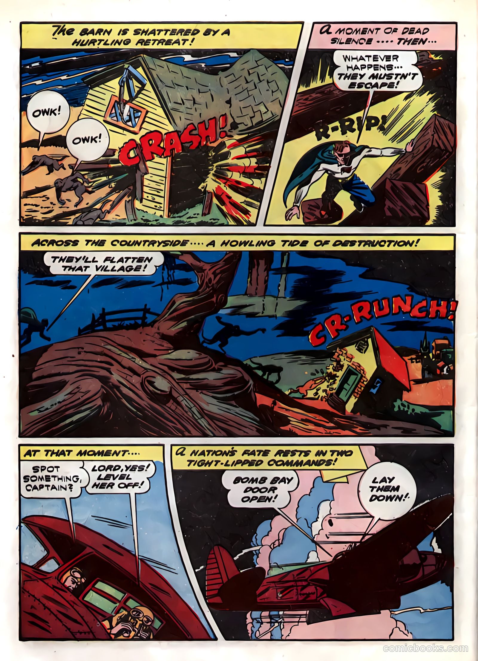 Startling Comics #18 (1940) — page 36 of 52