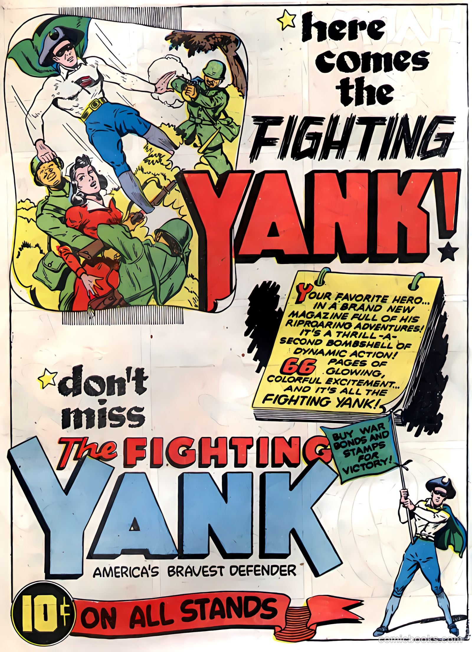 Startling Comics #18 (1940) — page 52 of 52